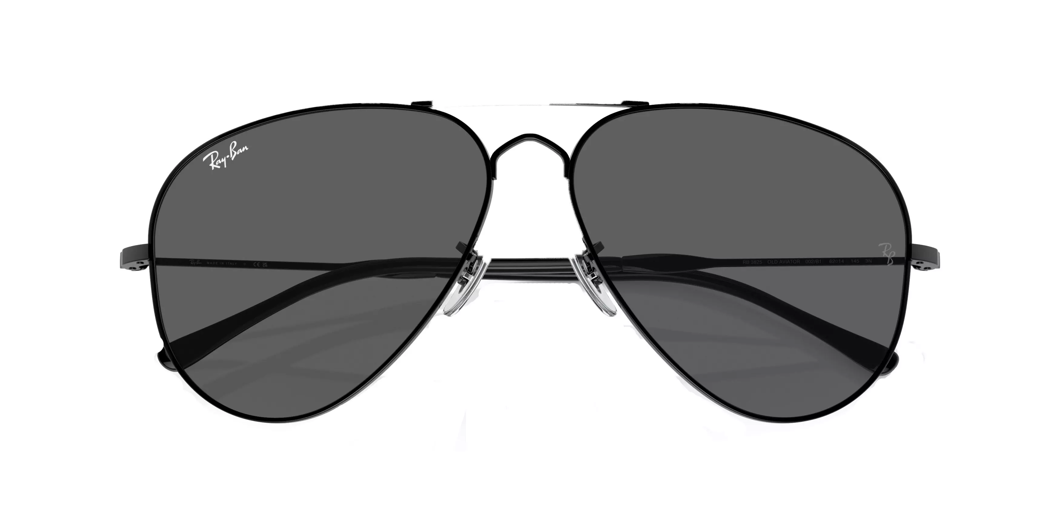 Ray-Ban Old Aviator Polarized Gradient Sunglasses - BLACK/GREY