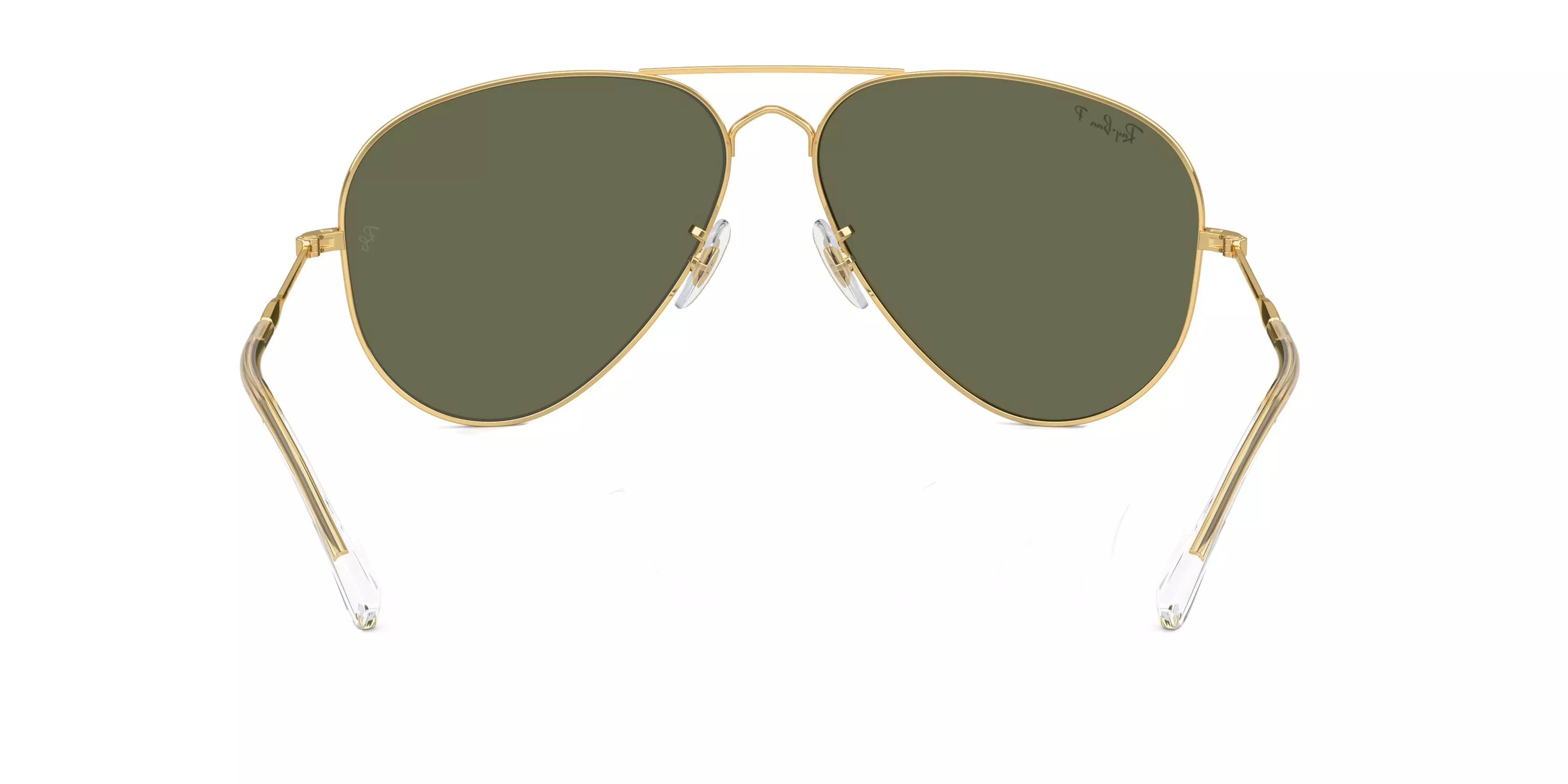 Ray-Ban Old Aviator Polarized Gradient Sunglasses - GOLD/GREEN