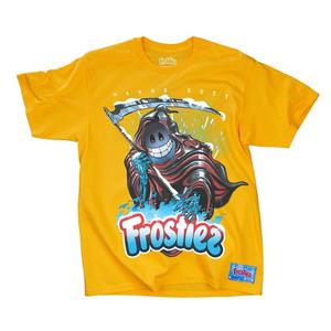 Frostiez Men's Reaper Tee Shirt-Gold