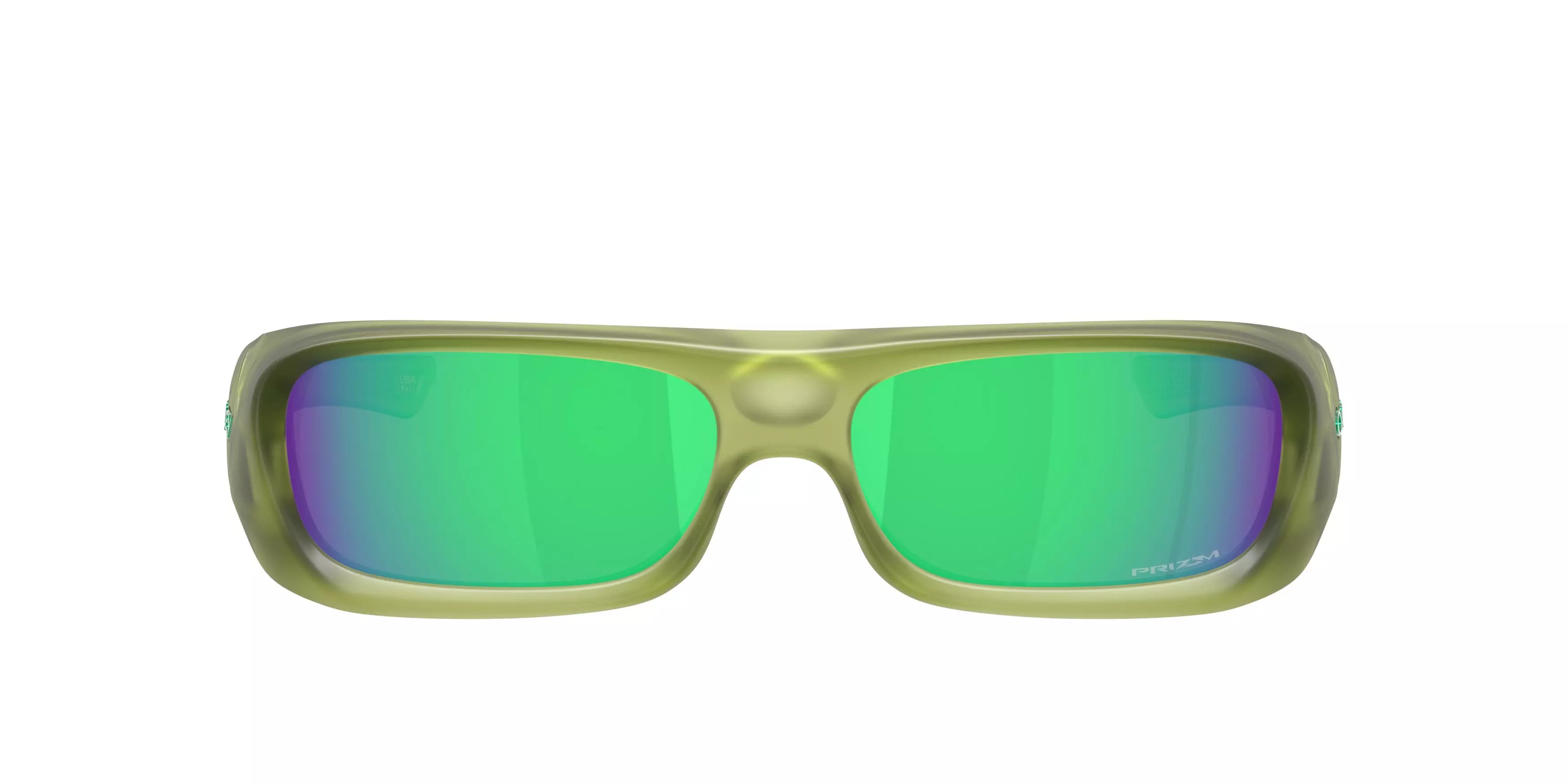 Oakley Permian Prizm Jade Sunglasses – Matte Trans Fern - GREEN