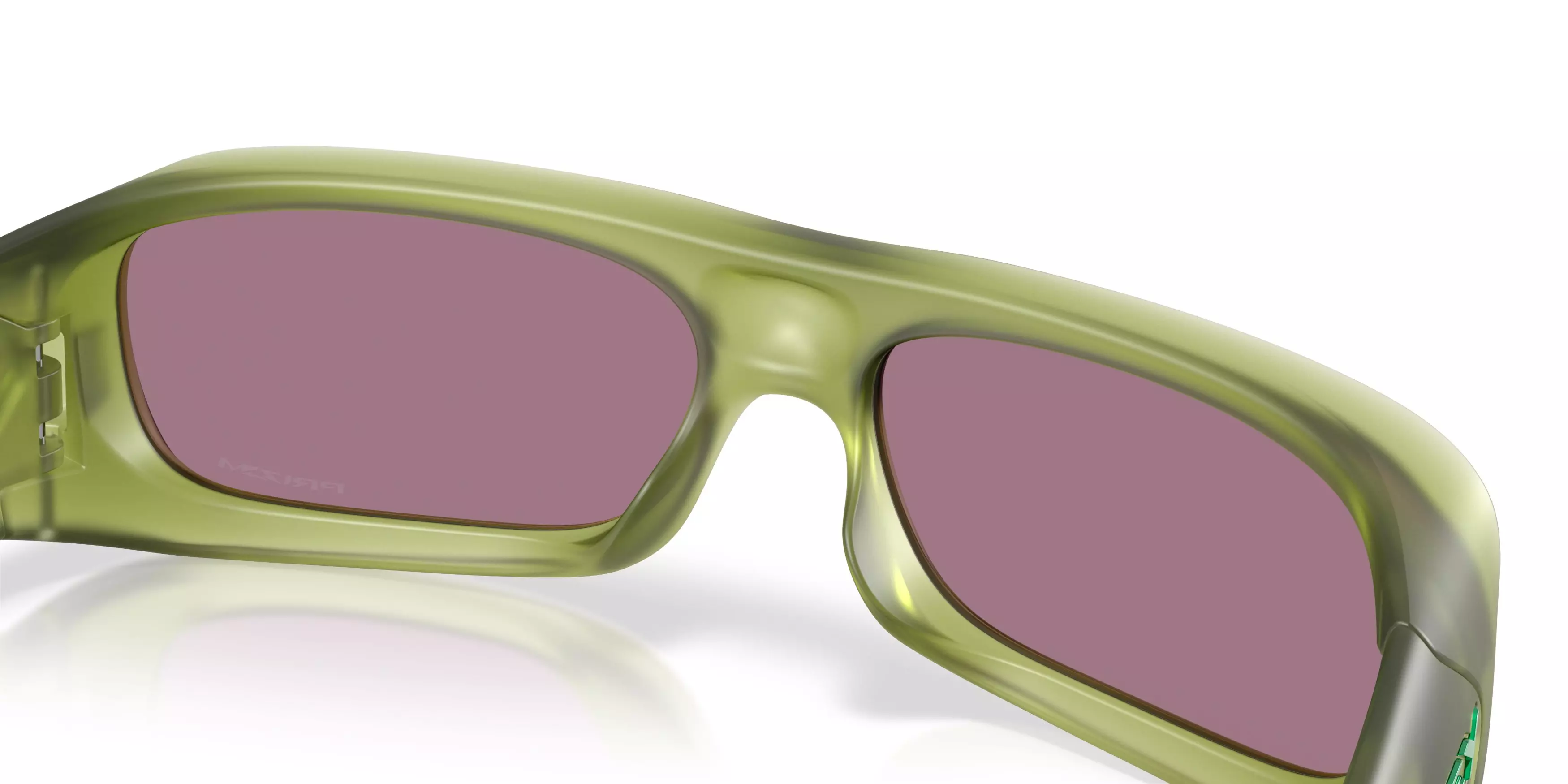Oakley Permian Prizm Jade Sunglasses – Matte Trans Fern - GREEN