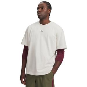 Under Armour Men's HeatGear Printed Short-Sleeve Shirt - Orange/Black/Yellow - ORANGE/BLACK/YELLOW