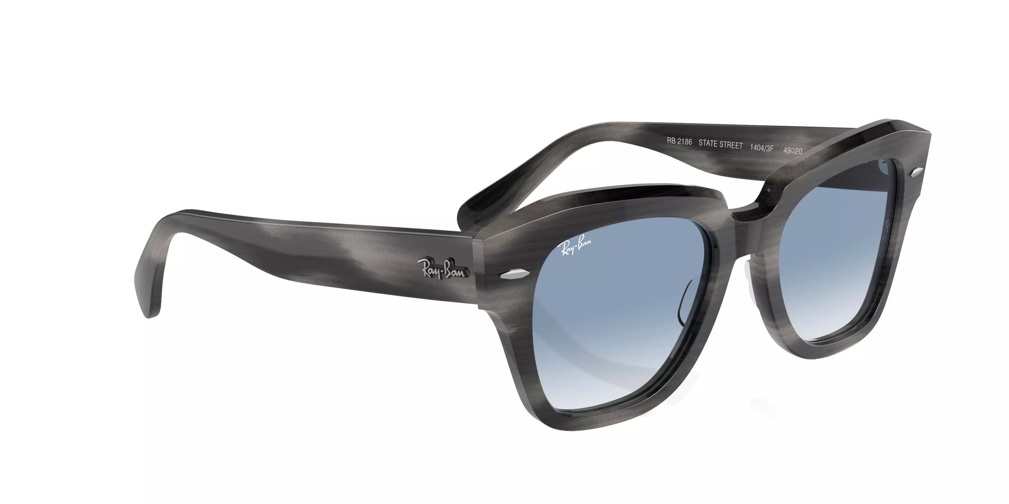 Ray-Ban State Street Sunglasses - GREY/BLUE