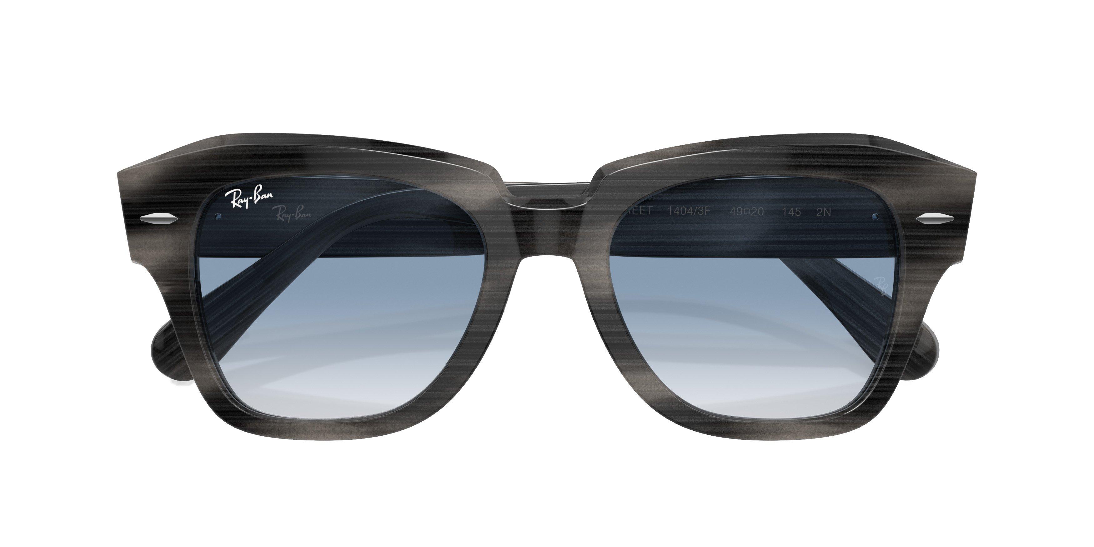 Ray-Ban State Street Sunglasses - GREY/BLUE Thumbnail View 6