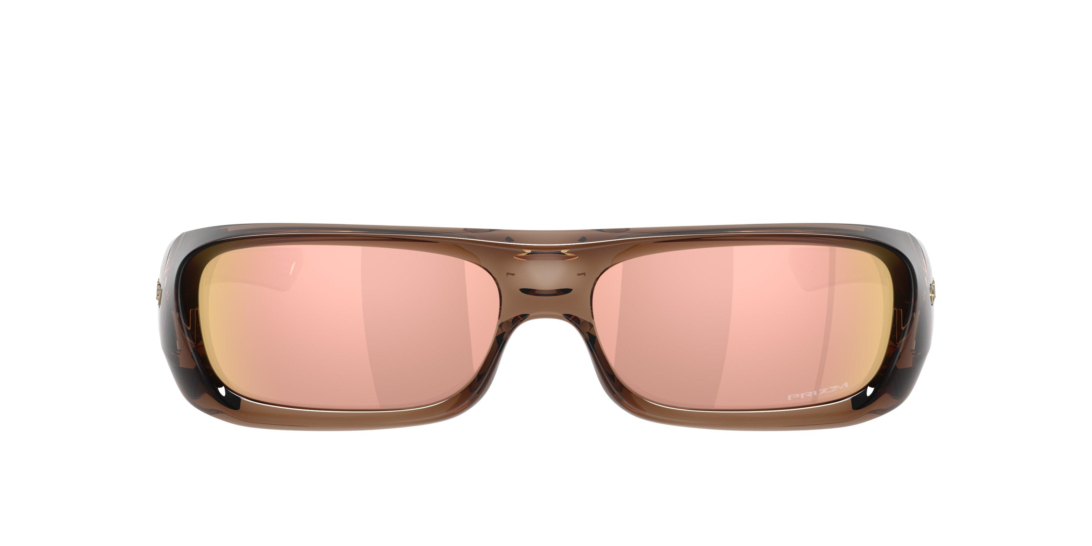 Oakley Permian Prizm Rose Gold Sunglasses &ndash; Brown Smoke - GREY/PINK Thumbnail View 2