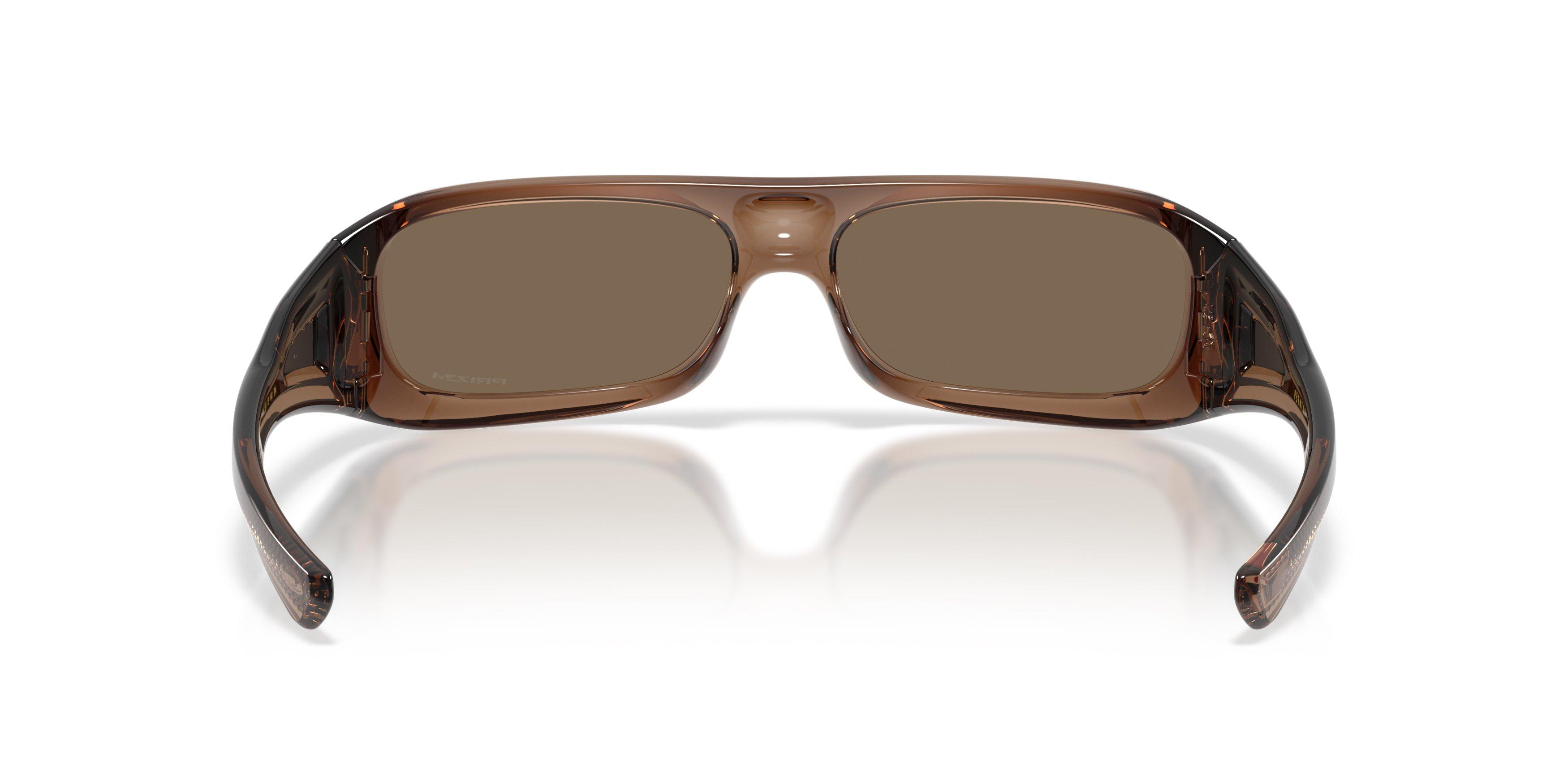 Oakley Permian Prizm Rose Gold Sunglasses &ndash; Brown Smoke - GREY/PINK Thumbnail View 3