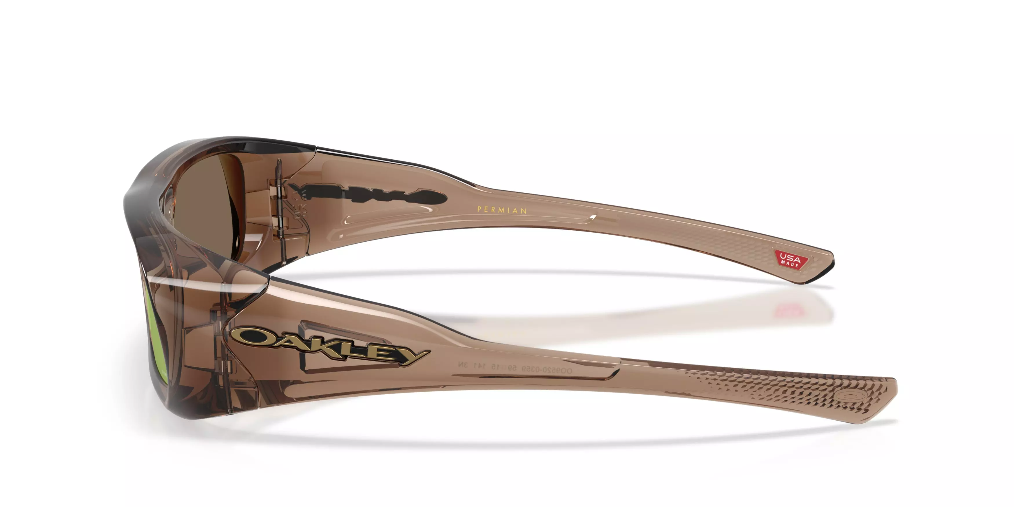 Oakley Permian Prizm Rose Gold Sunglasses – Brown Smoke - GREY/PINK