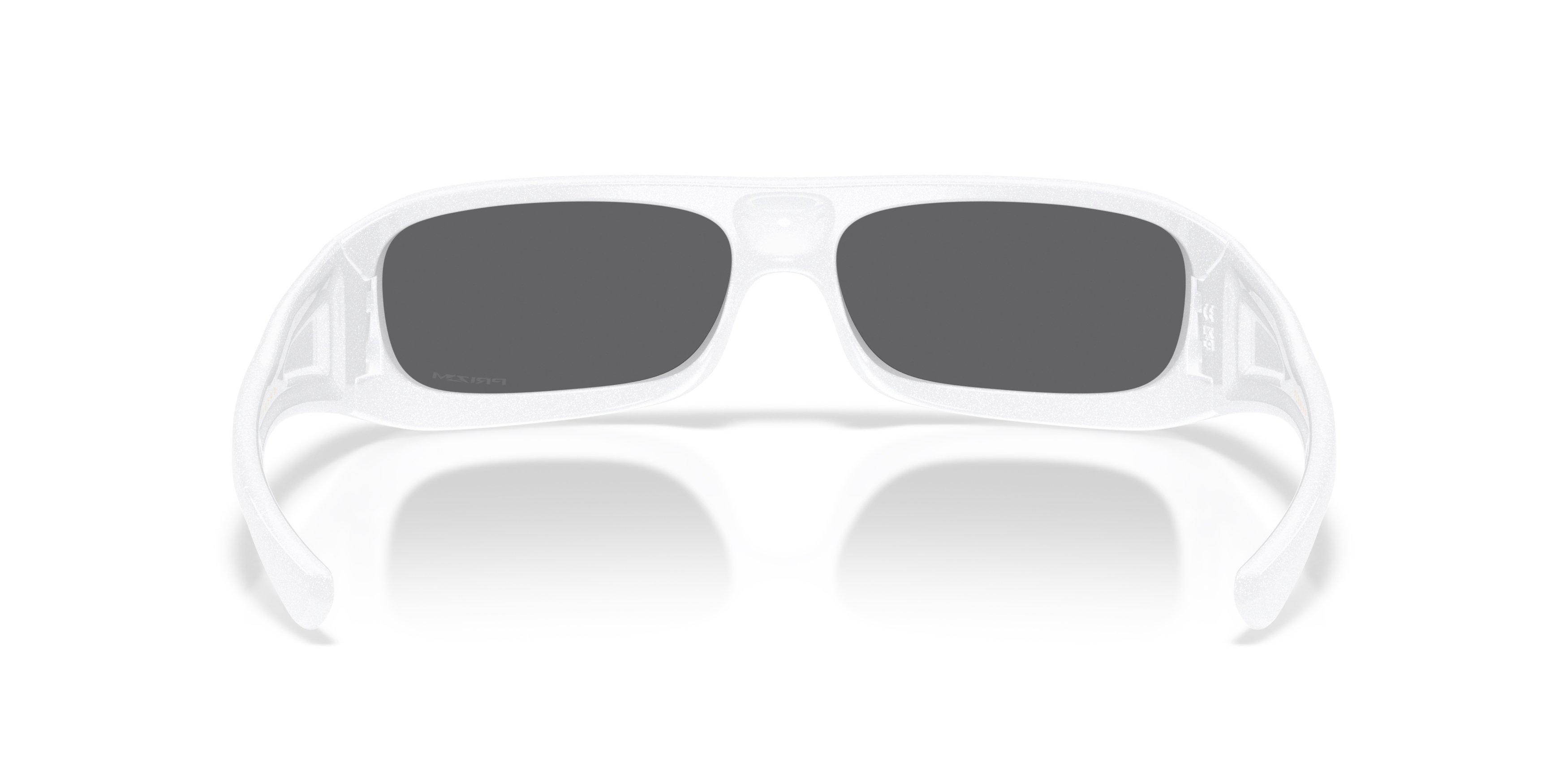 Oakley Permian Prizm Black Sunglasses &ndash; Pearlized White - WHITE/BLACK Thumbnail View 3