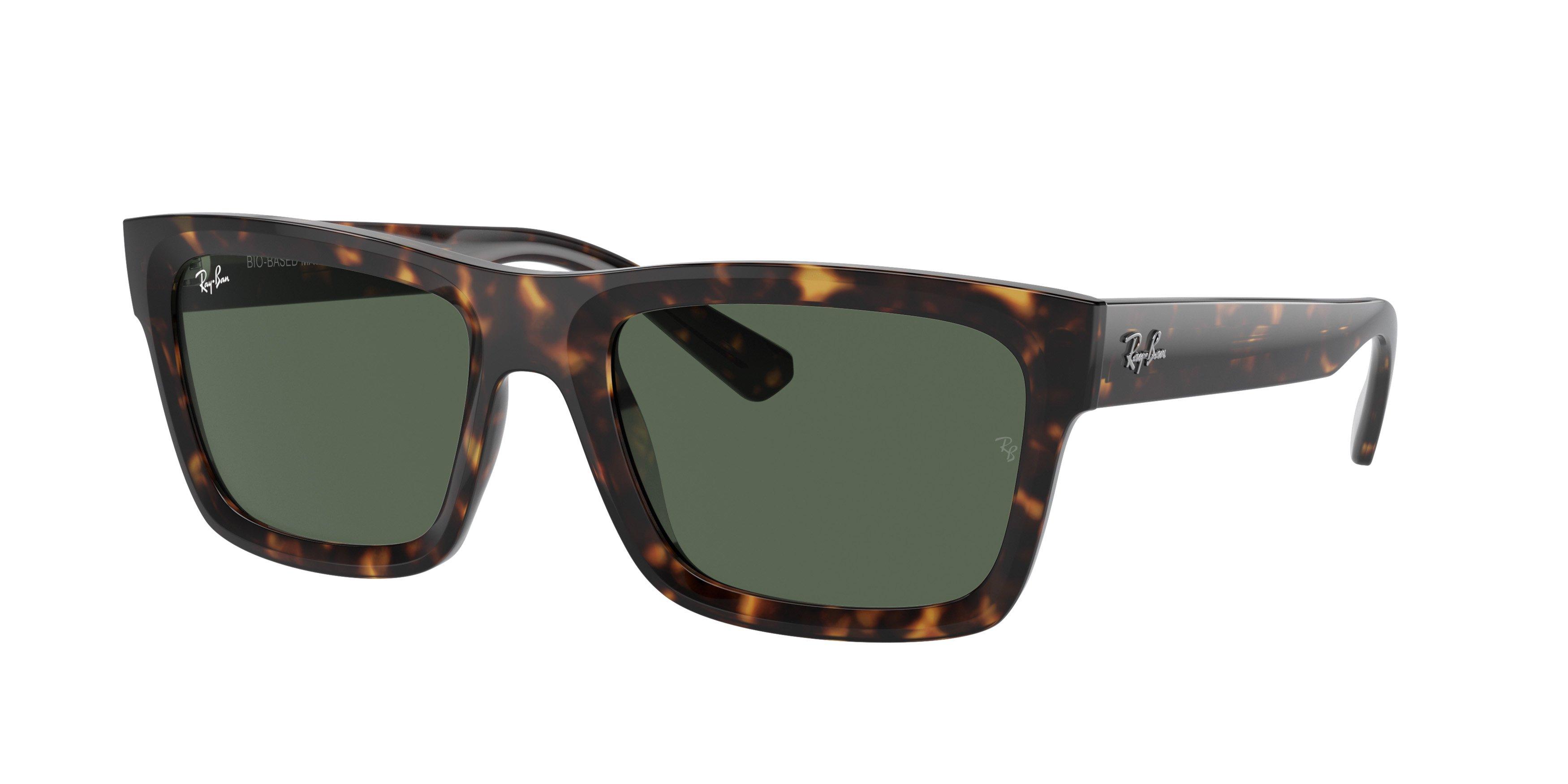 Ray-Ban Warren Bio-Based Sunglasses - BROWN/GREEN Thumbnail View 1