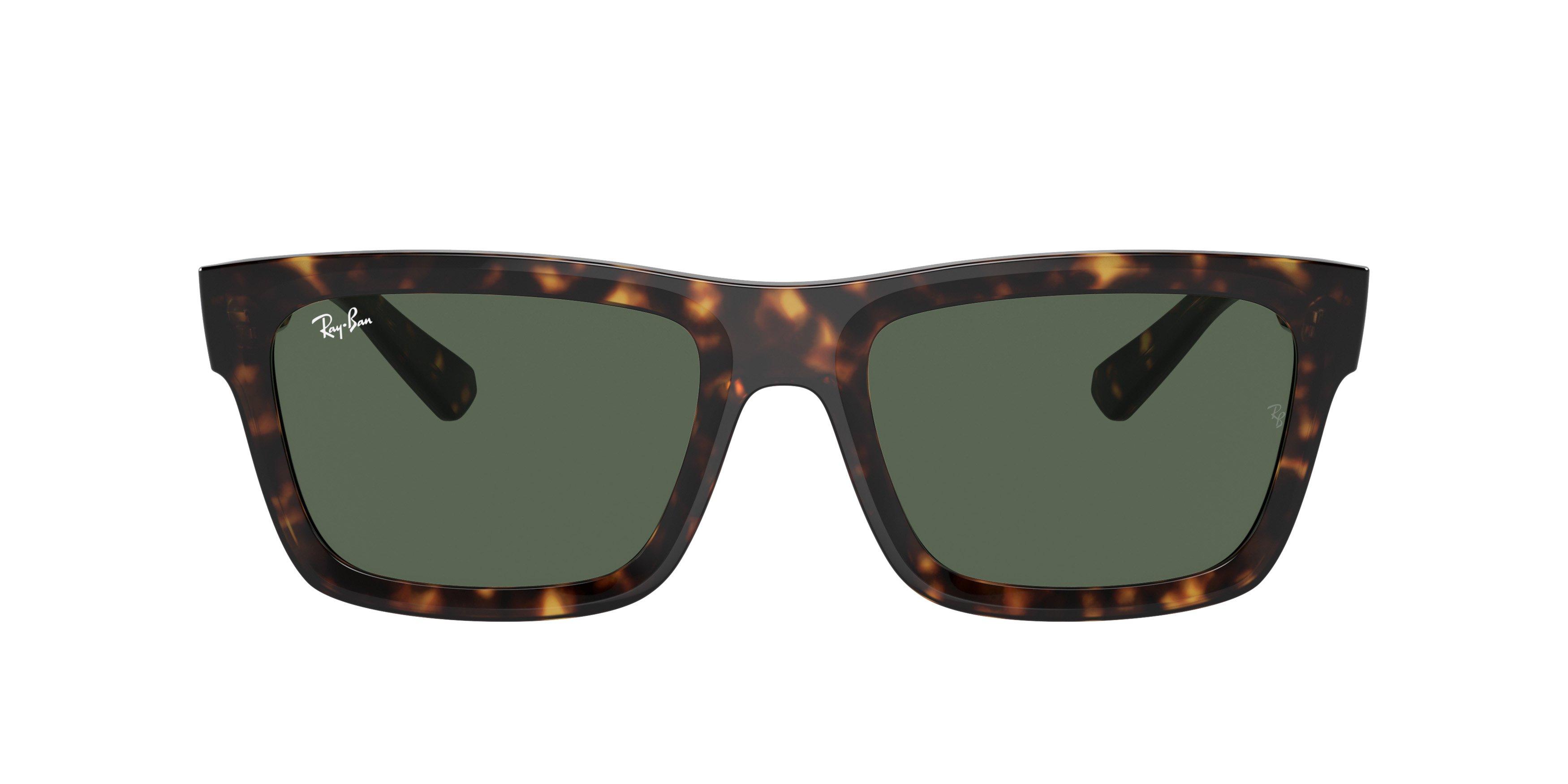 Ray-Ban Warren Bio-Based Sunglasses - BROWN/GREEN Thumbnail View 3