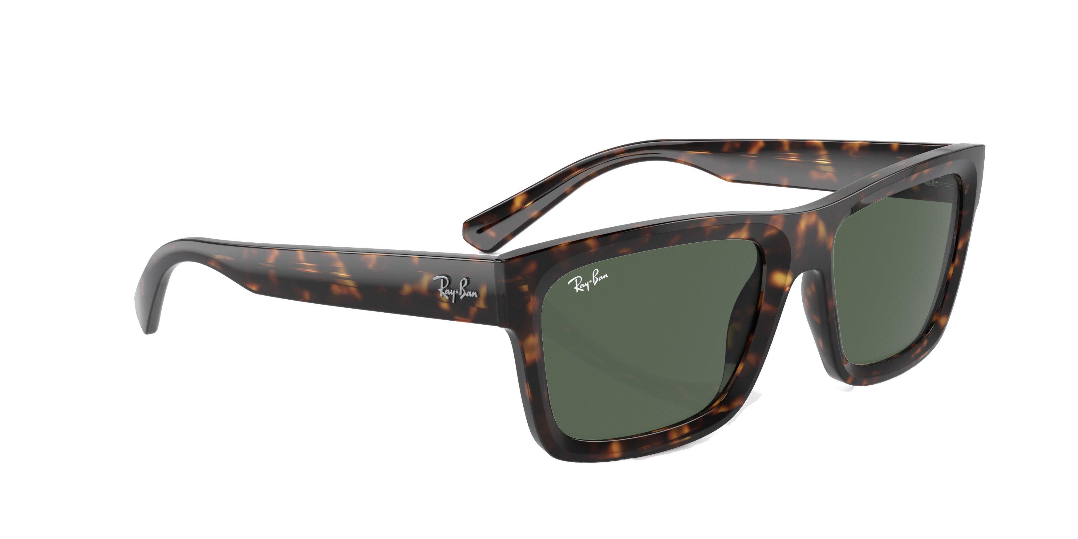 Ray-Ban Warren Bio-Based Sunglasses - BROWN/GREEN Thumbnail View 4