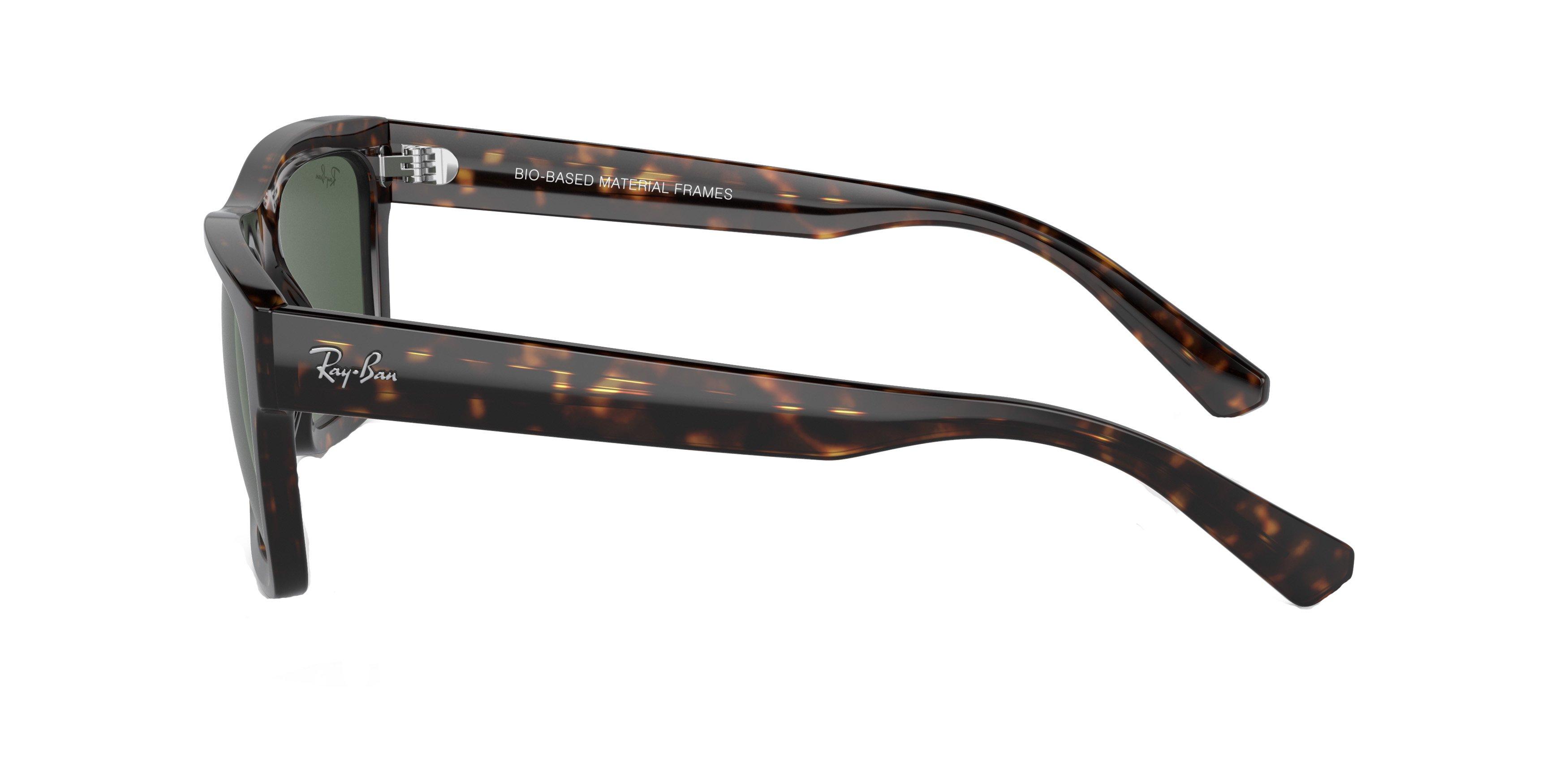 Ray-Ban Warren Bio-Based Sunglasses - BROWN/GREEN Thumbnail View 5