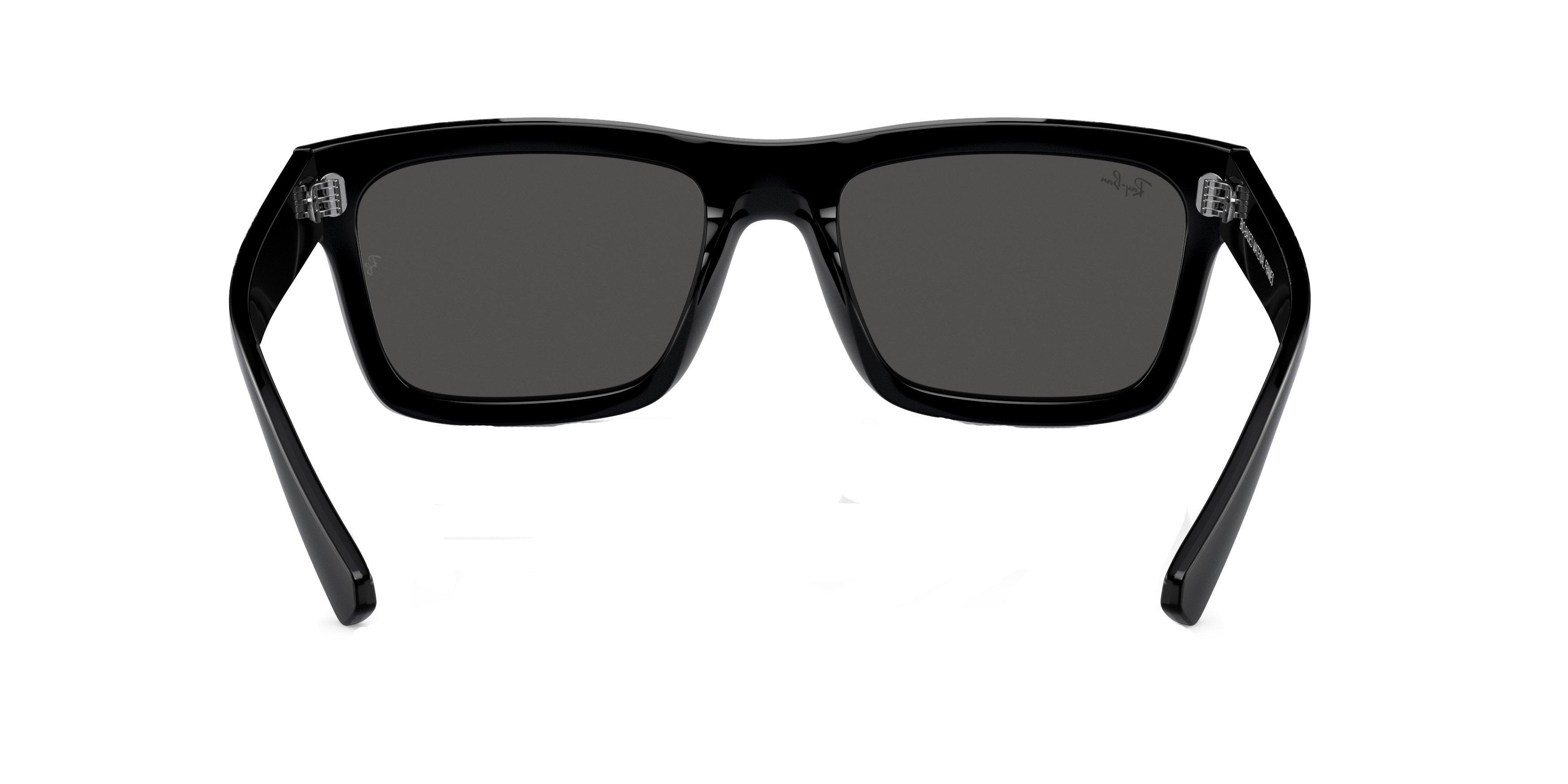 Ray-Ban Warren Bio-Based Sunglasses - BLACK/GREY Thumbnail View 2