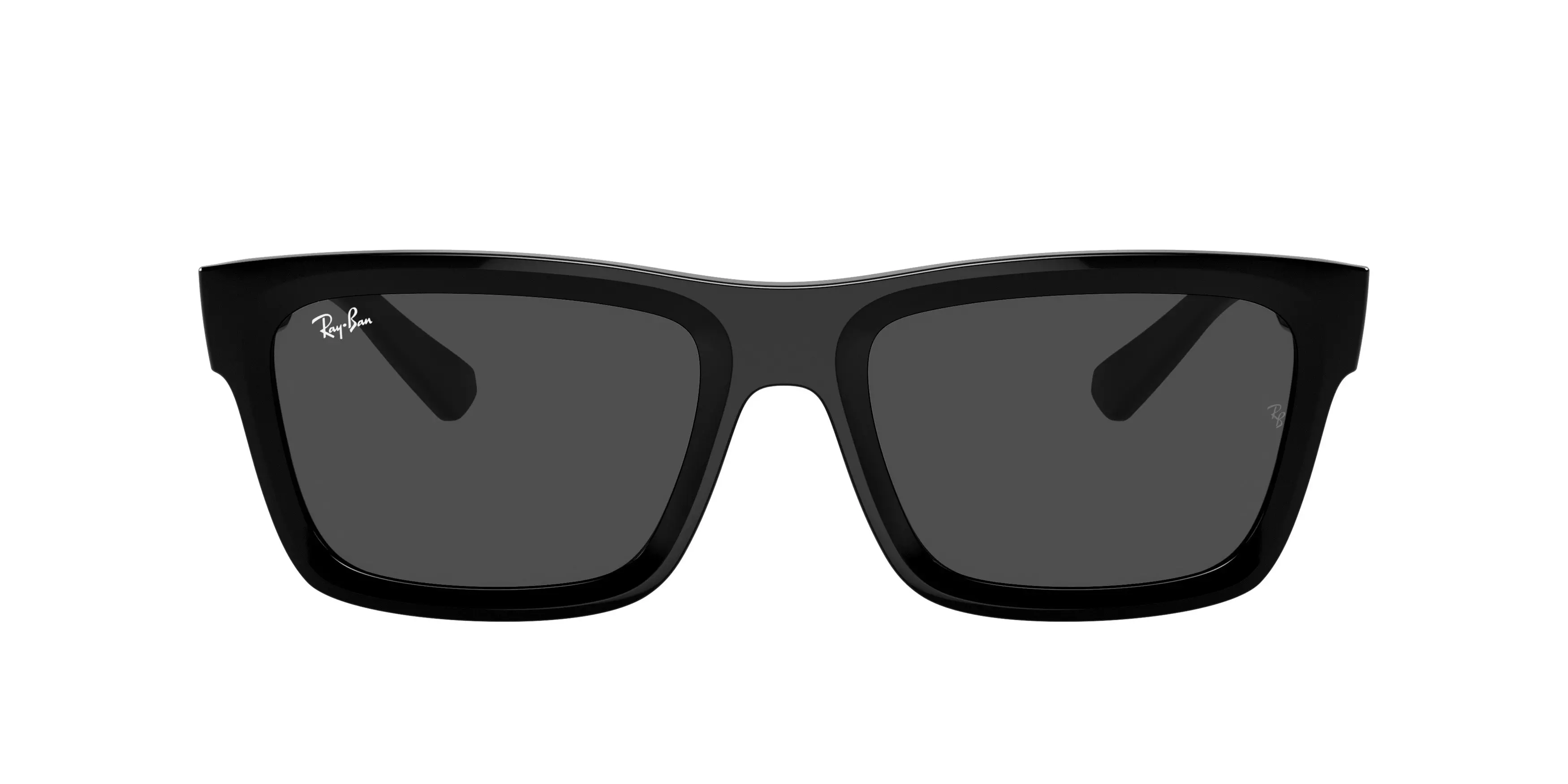 Ray-Ban Warren Bio-Based Sunglasses - BLACK/GREY