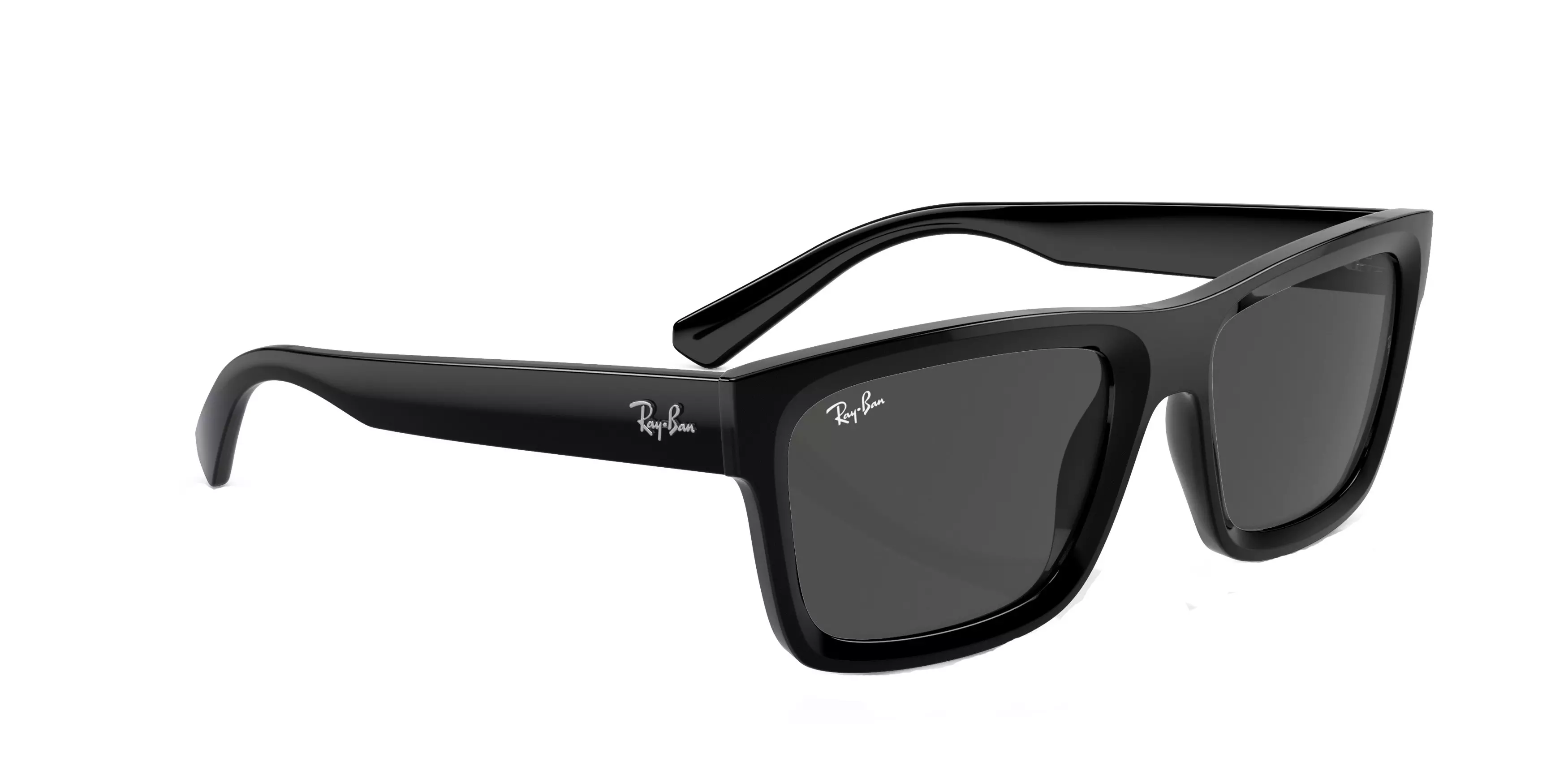 Ray-Ban Warren Bio-Based Sunglasses - BLACK/GREY