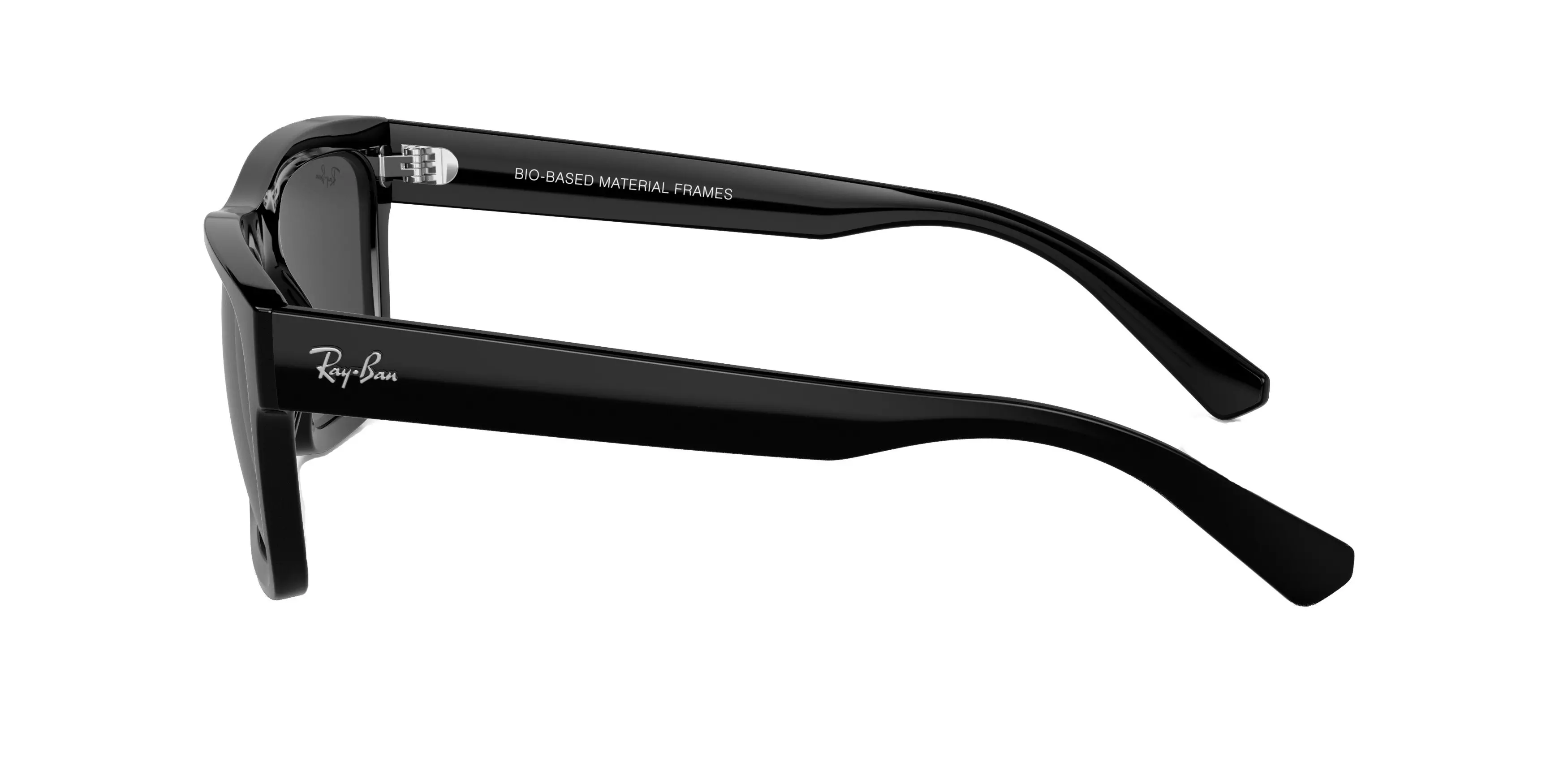 Ray-Ban Warren Bio-Based Sunglasses - BLACK/GREY