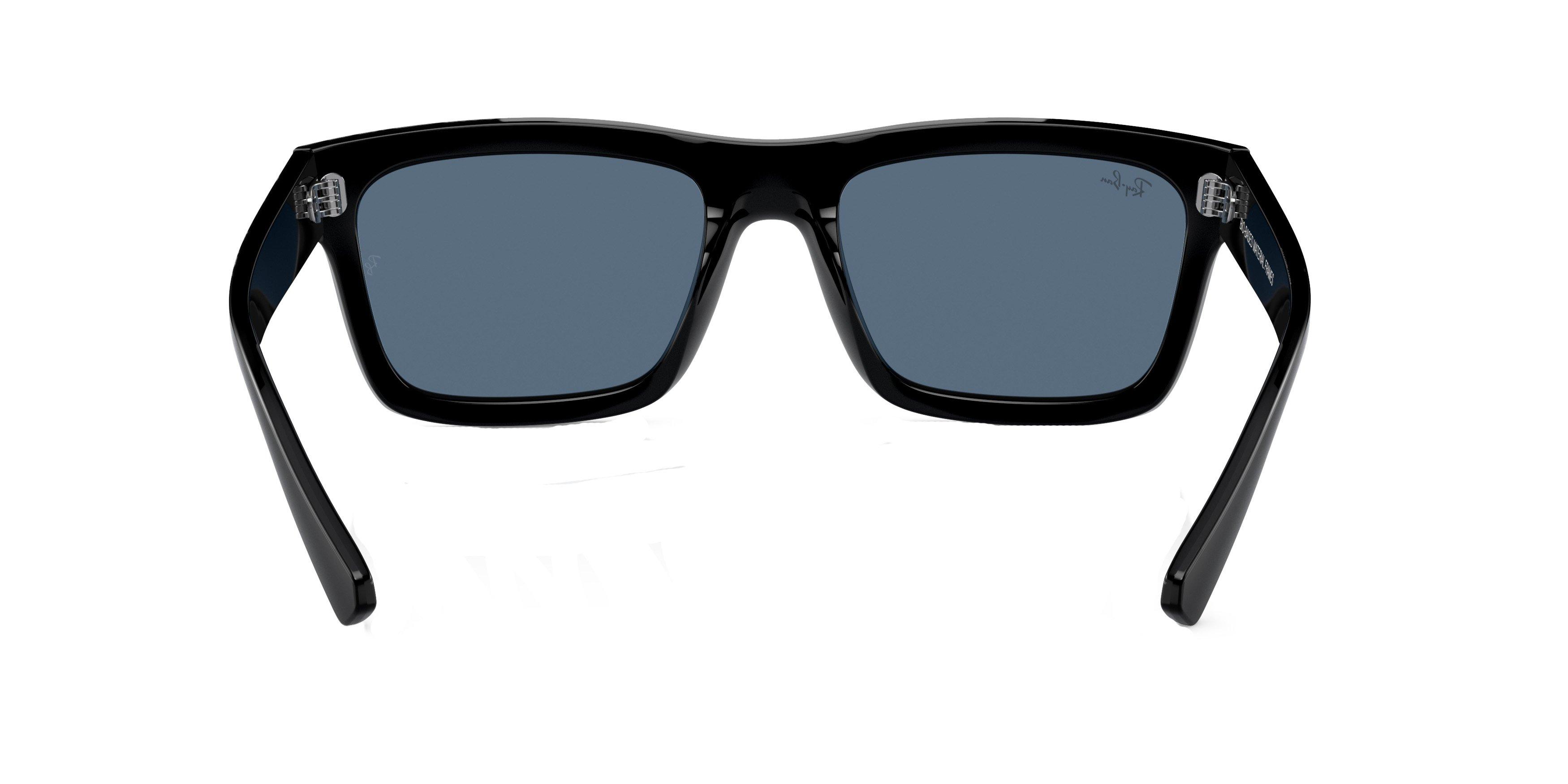 Ray-Ban Warren Bio-Based Sunglasses - BLACK/BLUE Thumbnail View 2