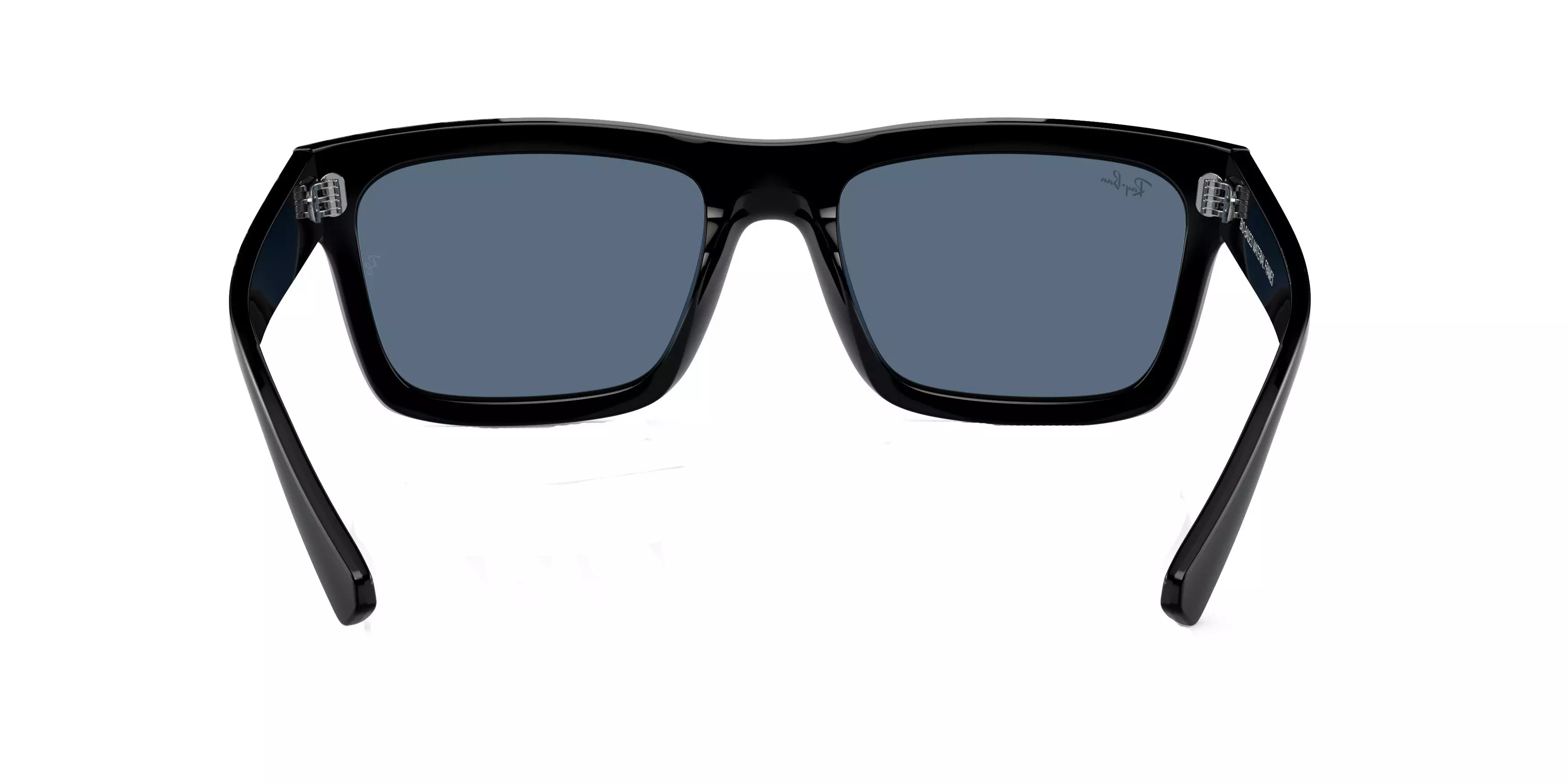 Ray-Ban Warren Bio-Based Sunglasses - BLACK/BLUE