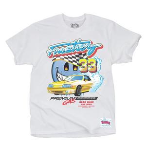 Frostiez Men's Fried Tires Tee Shirt-White