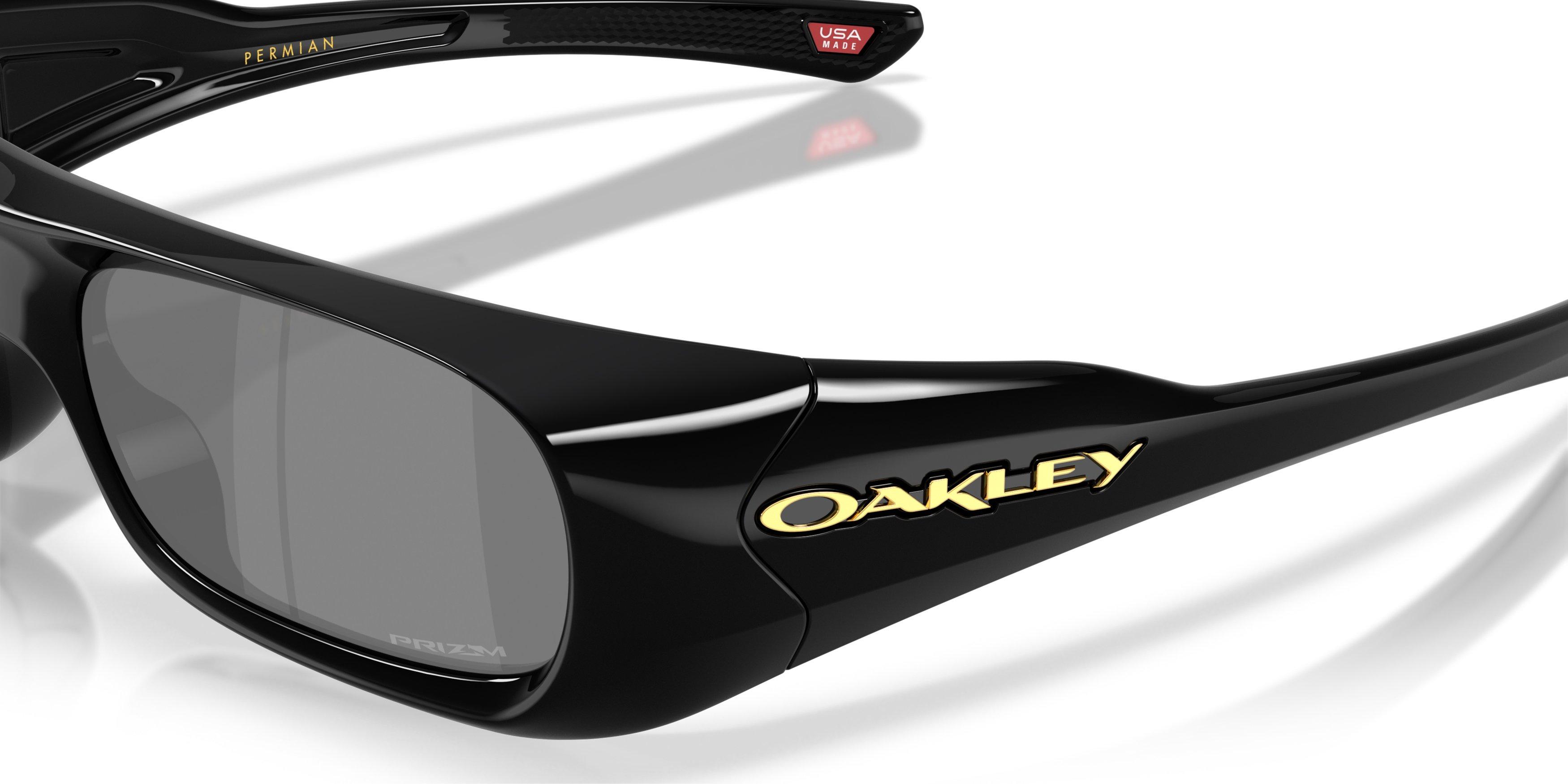 Oakley Permian Prizm Black Sunglasses &ndash; Black - BLACK Thumbnail View 4