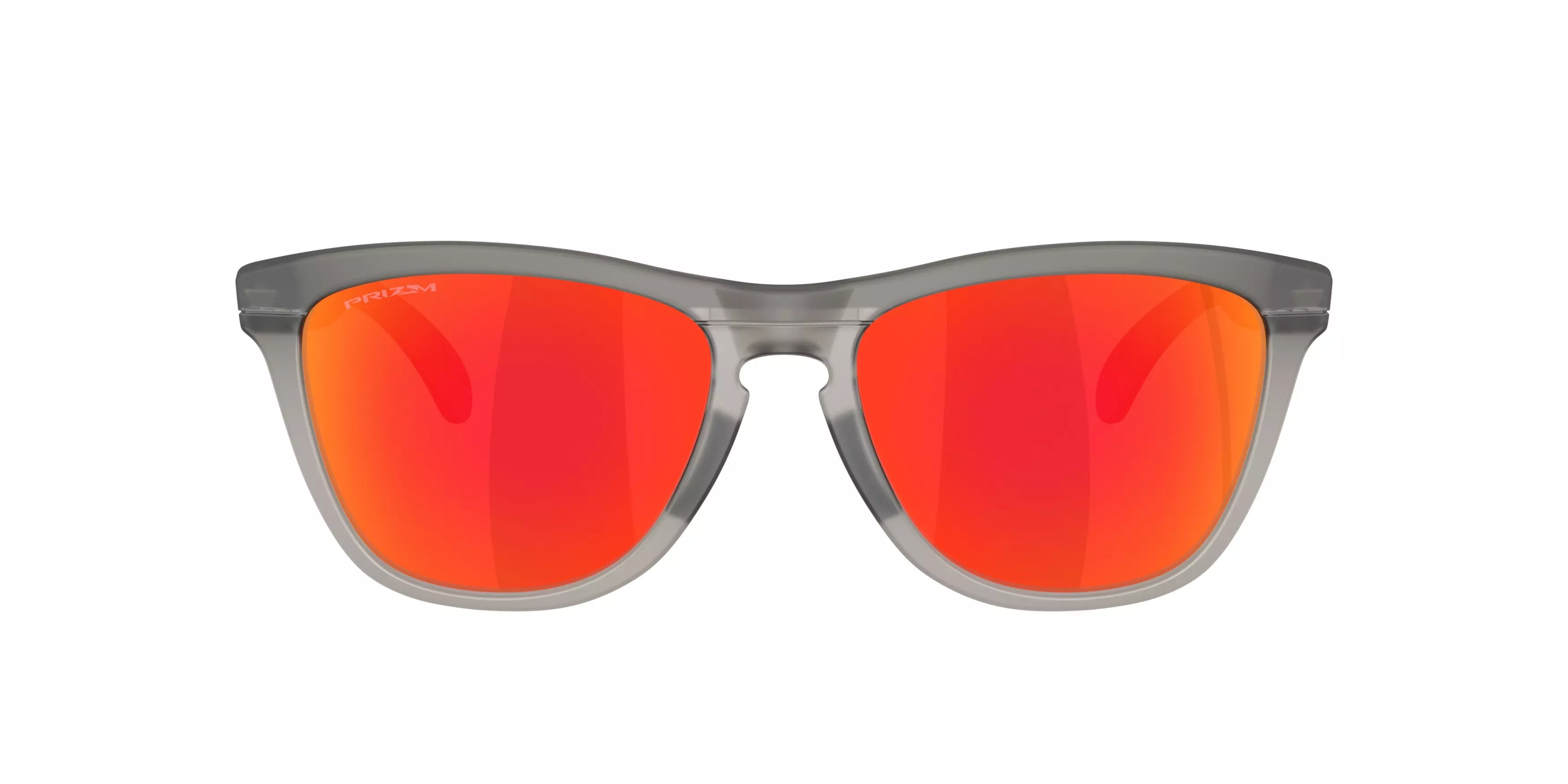 Oakley Frogskins Range XL Prim Ruby Sunglasses – Matte Grey Smoke/Grey Ink - GREY/RED