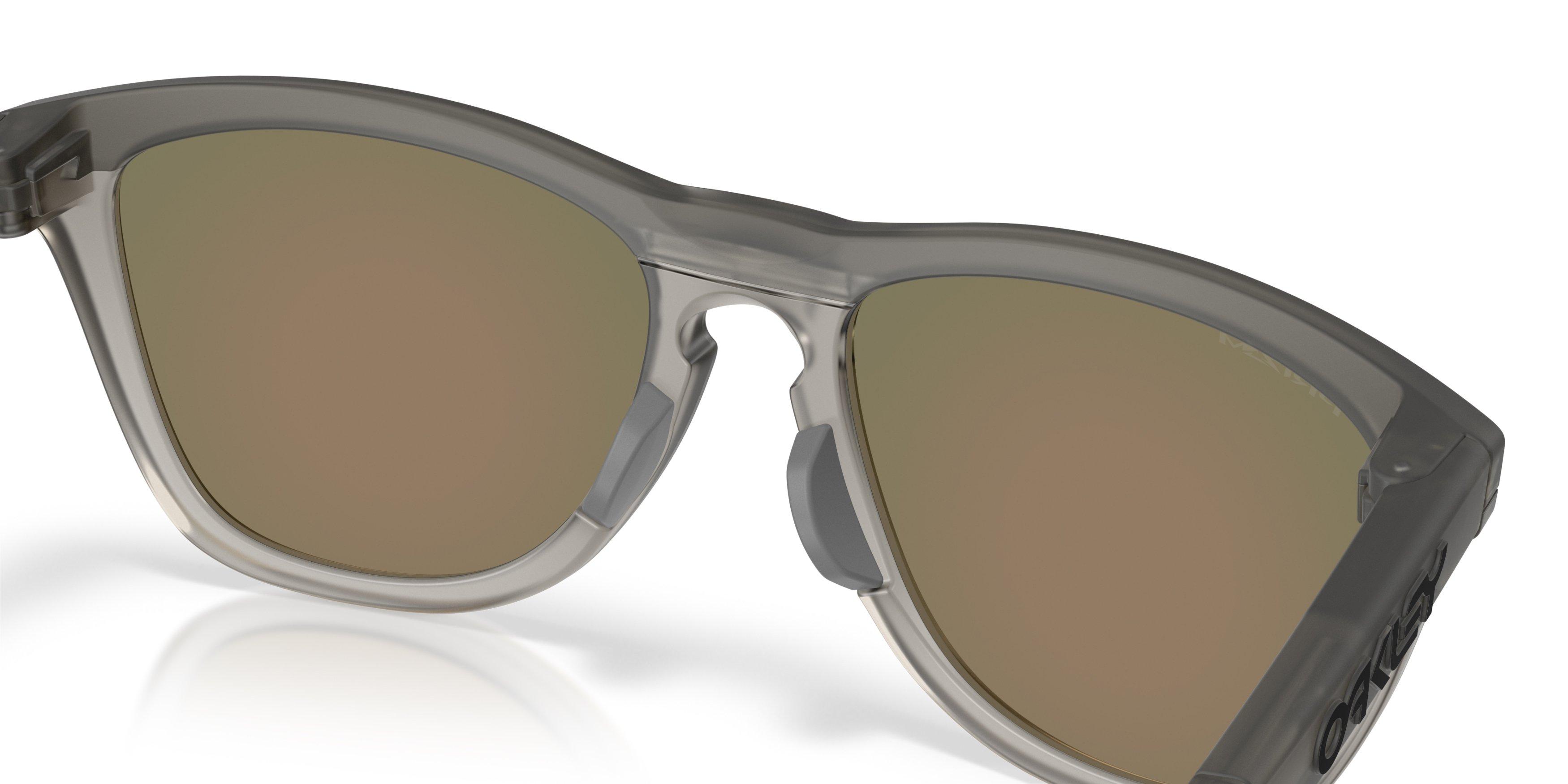 Oakley Frogskins Range XL Prim Ruby Sunglasses &ndash; Matte Grey Smoke/Grey Ink - GREY/RED Thumbnail View 5