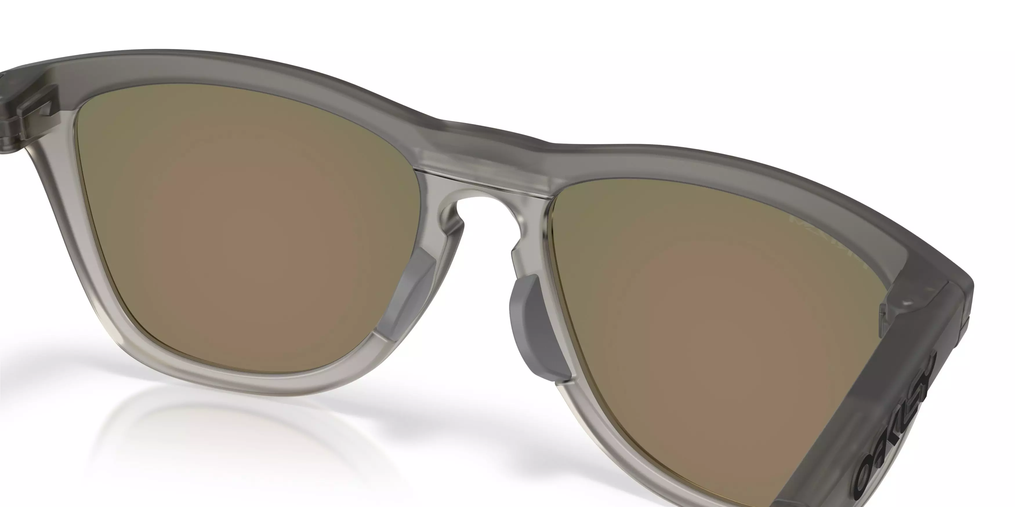 Oakley Frogskins Range XL Prim Ruby Sunglasses – Matte Grey Smoke/Grey Ink - GREY/RED