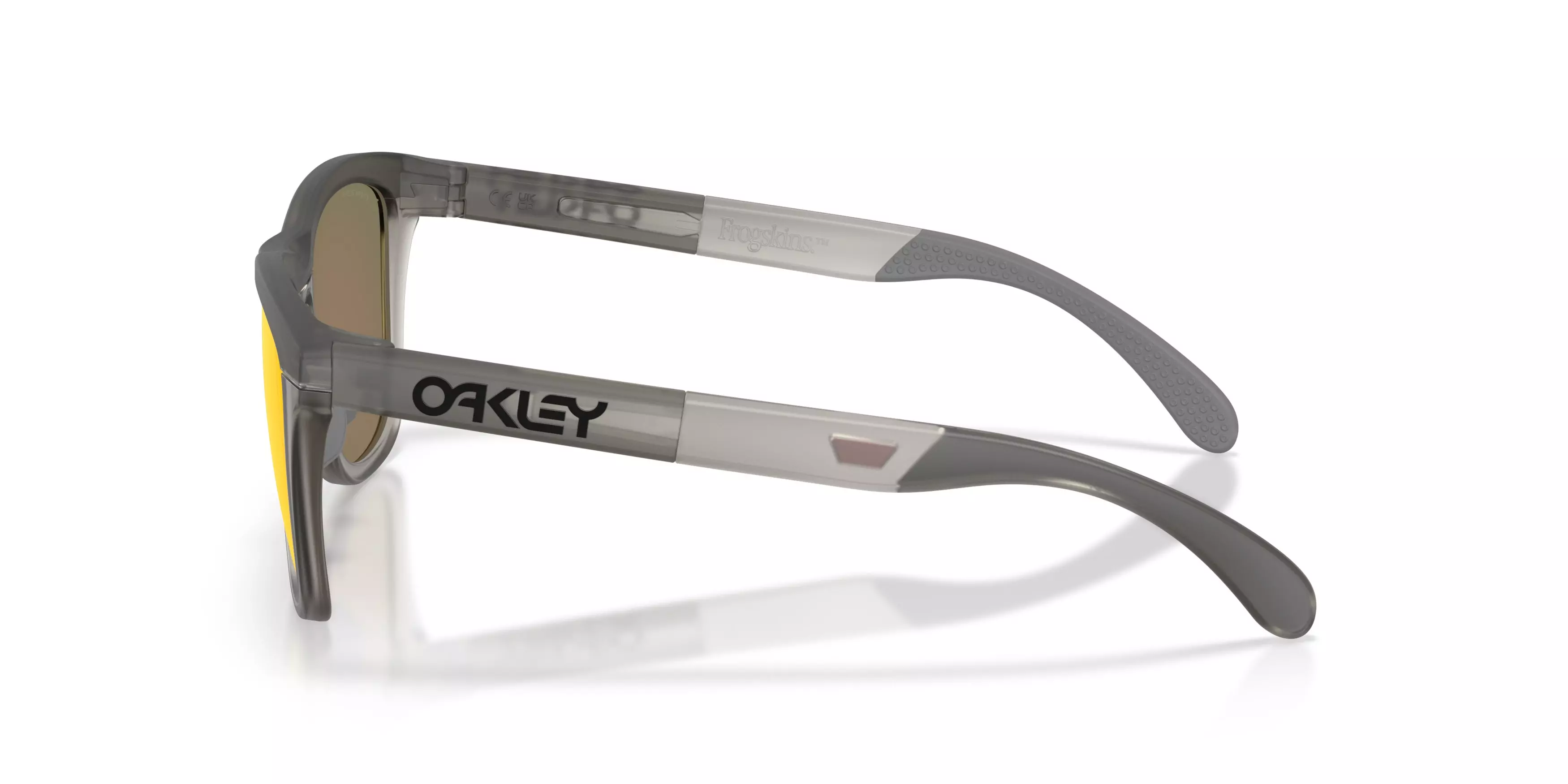 Oakley Frogskins Range XL Prim Ruby Sunglasses – Matte Grey Smoke/Grey Ink - GREY/RED