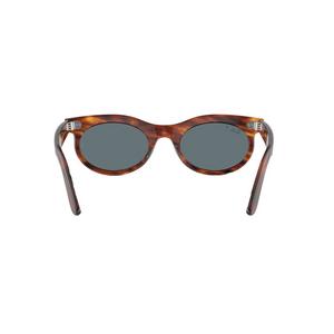 Ray-Ban Wayfarer Oval Striped Havana Sunglasses
