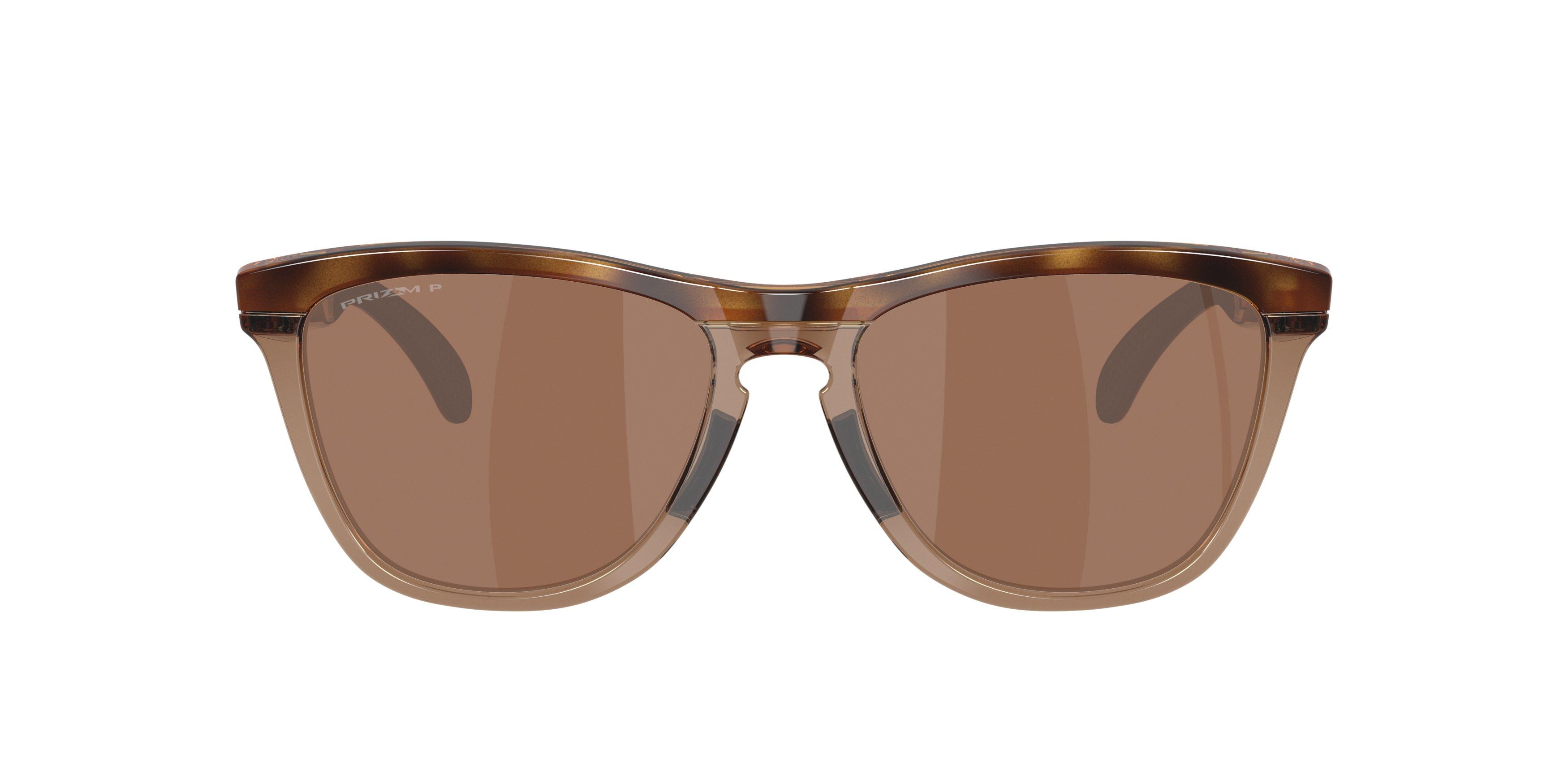 Oakley Frogskins Range XL Prizm Tungsten Polarized Sunglasses &ndash; Brown Tortoise/Brown Smoke - BROWN Thumbnail View 2