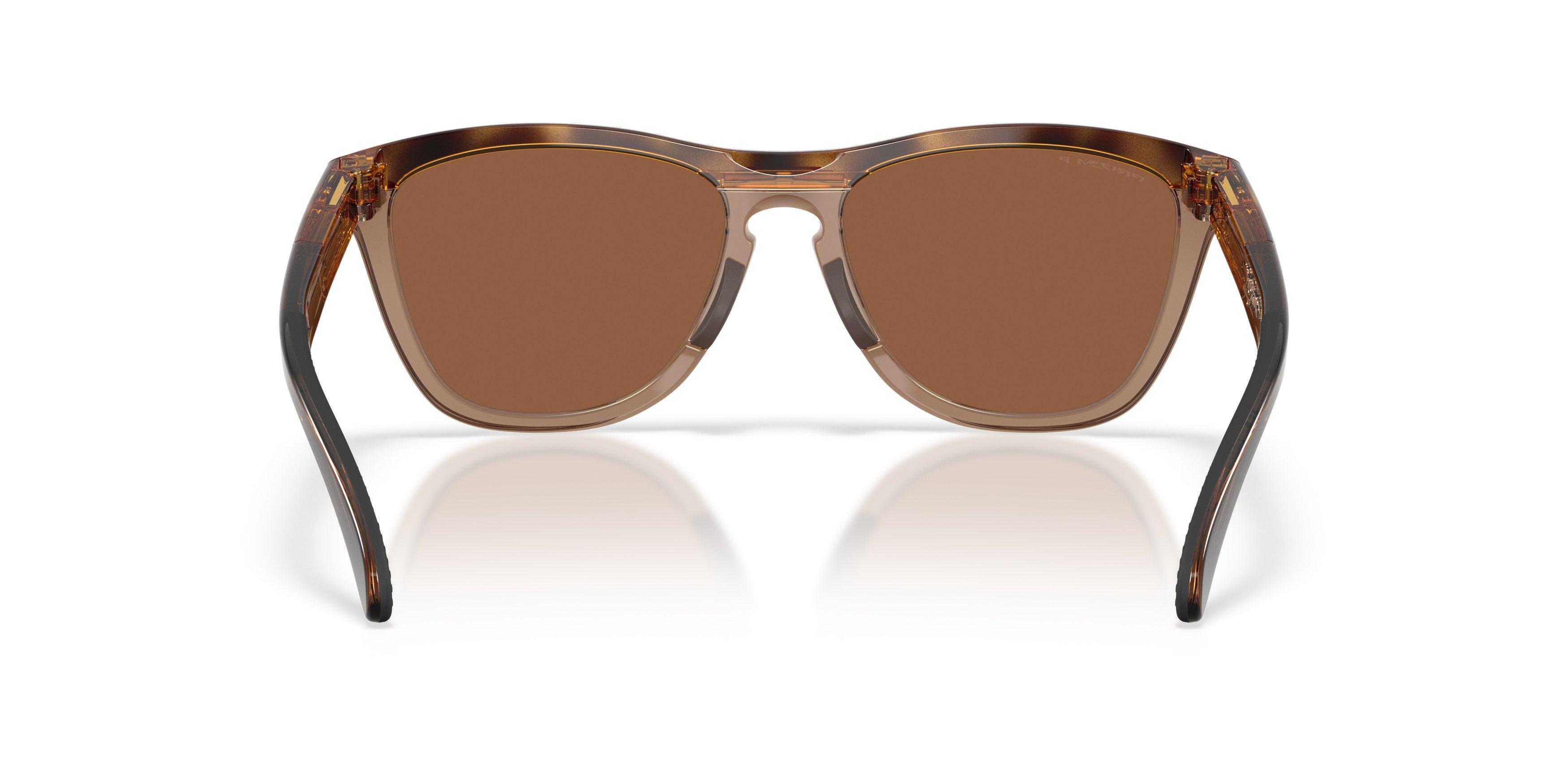 Oakley Frogskins Range XL Prizm Tungsten Polarized Sunglasses &ndash; Brown Tortoise/Brown Smoke - BROWN Thumbnail View 3