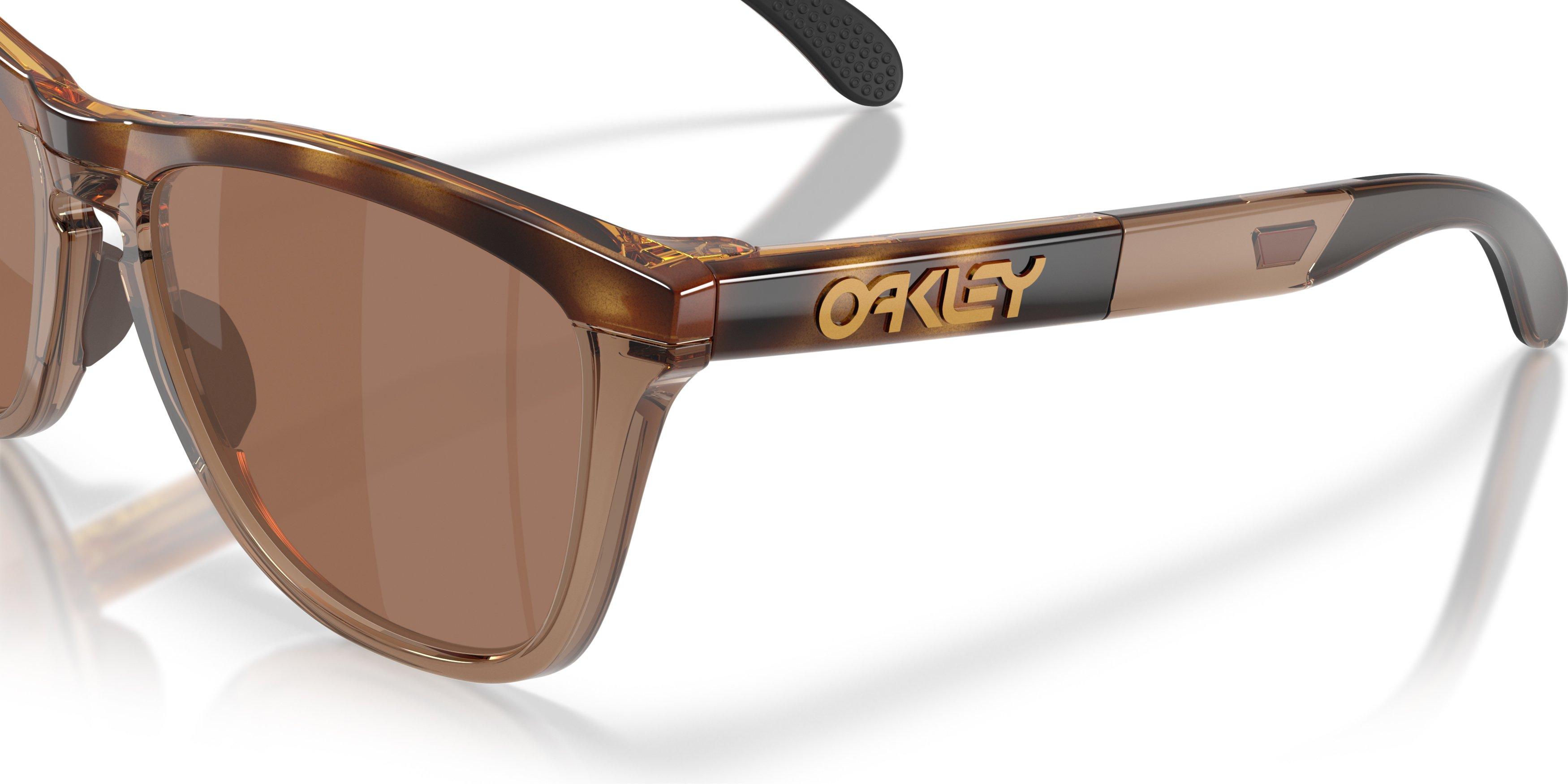 Oakley Frogskins Range XL Prizm Tungsten Polarized Sunglasses &ndash; Brown Tortoise/Brown Smoke - BROWN Thumbnail View 4