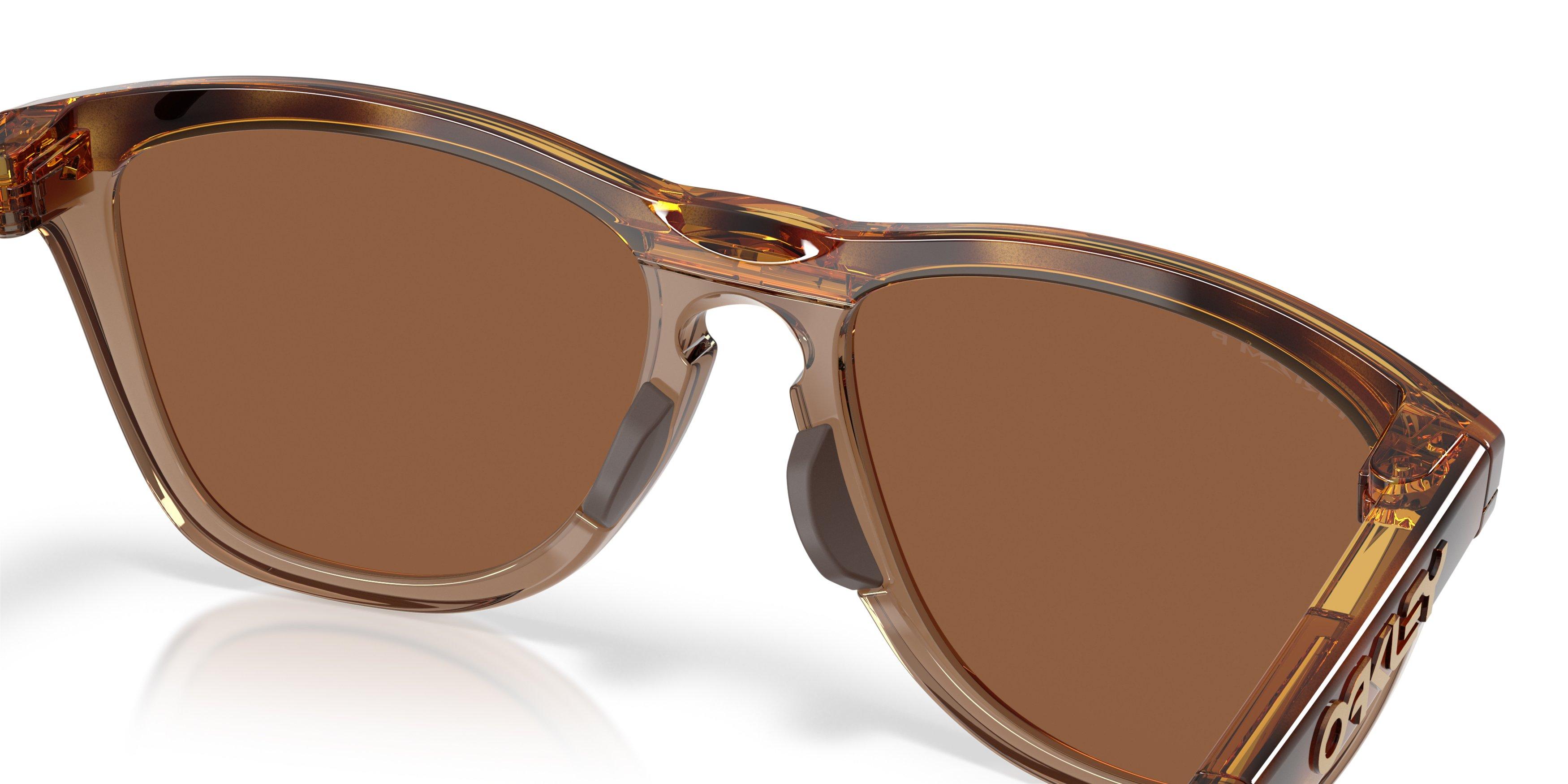Oakley Frogskins Range XL Prizm Tungsten Polarized Sunglasses &ndash; Brown Tortoise/Brown Smoke - BROWN Thumbnail View 5