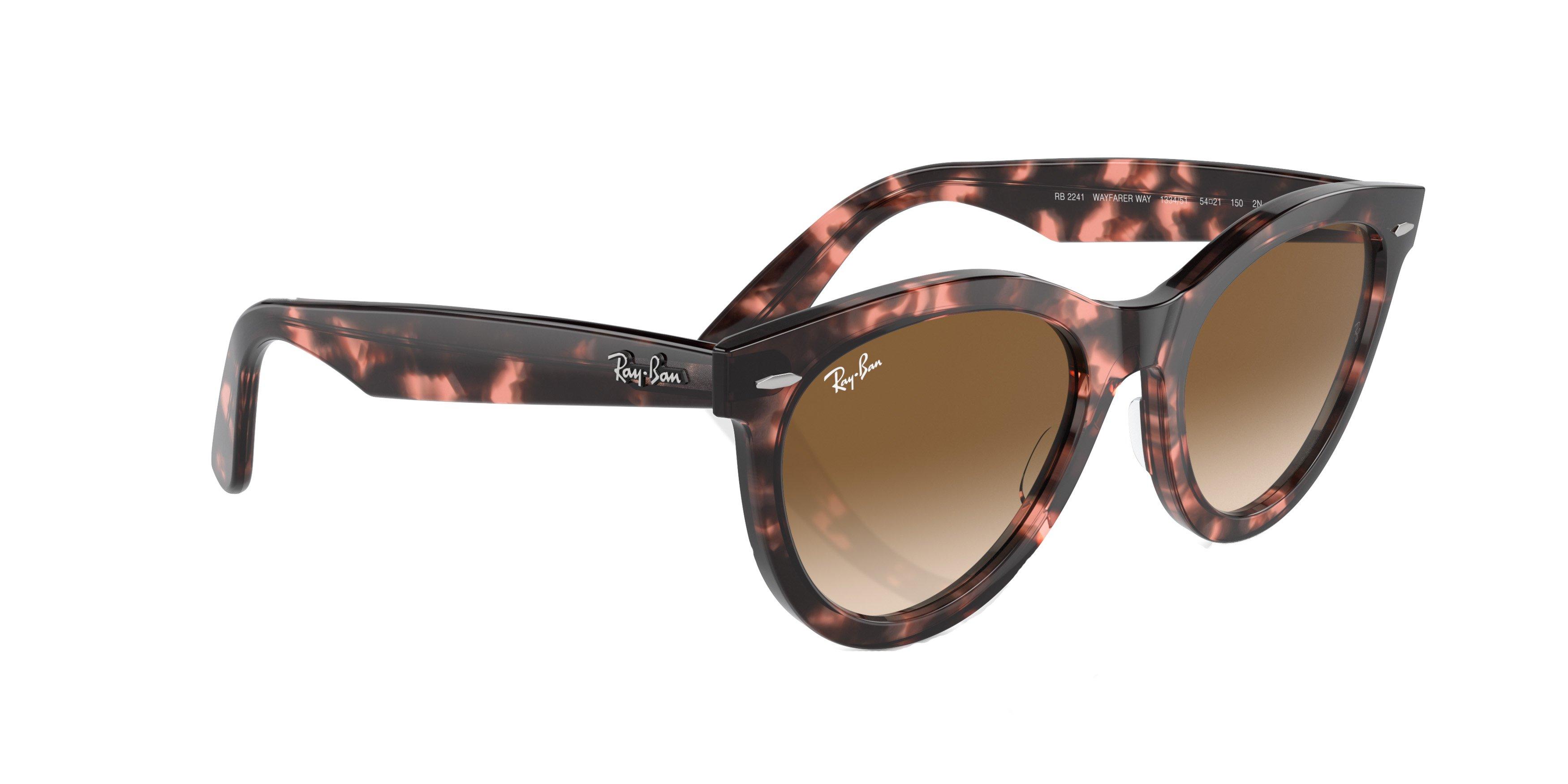 Ray-Ban Wayfarer Way Sunglasses - BROWN Thumbnail View 4