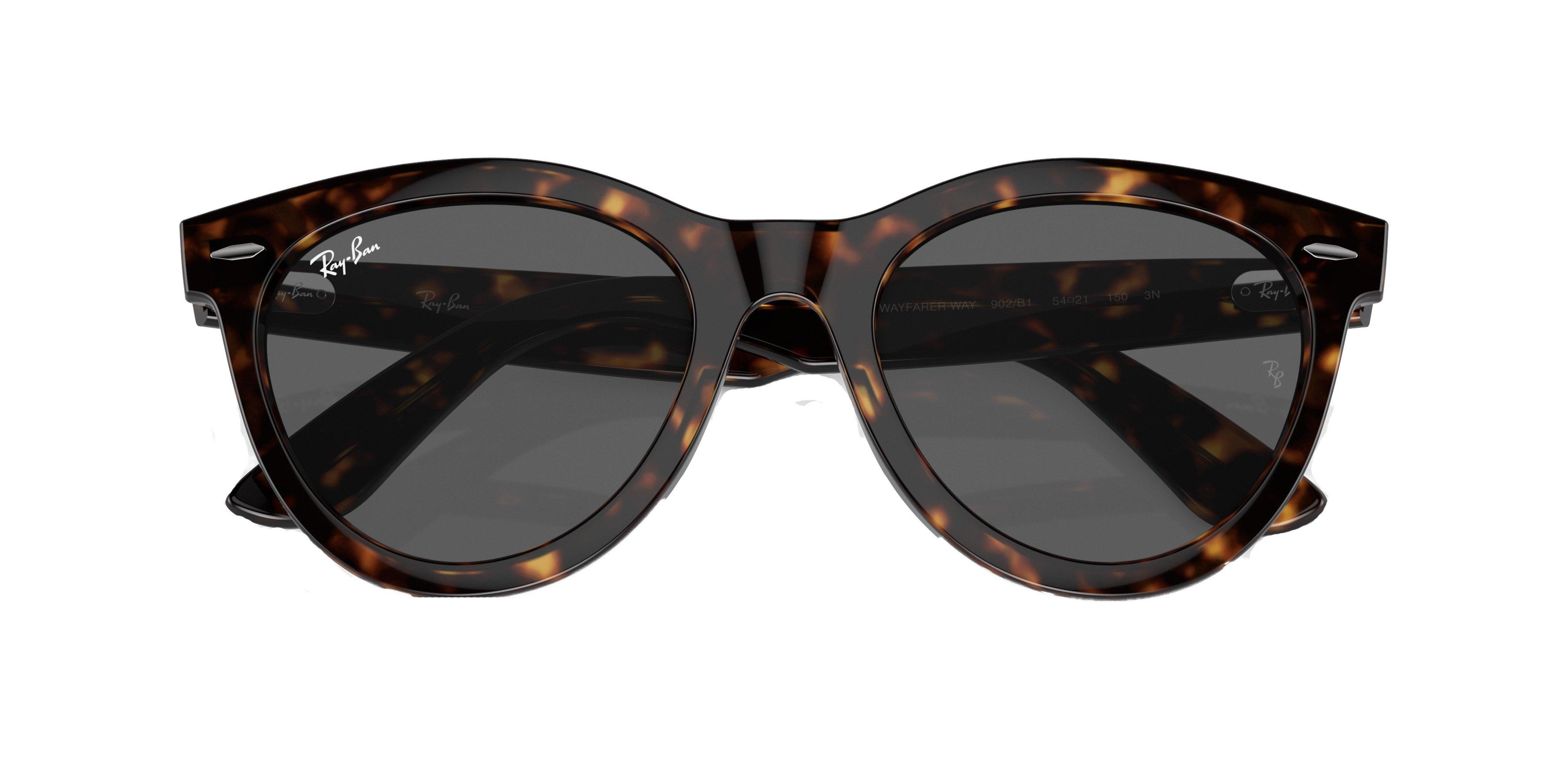 Ray-Ban Wayfarer Way Sunglasses - BROWN/GREY Thumbnail View 6