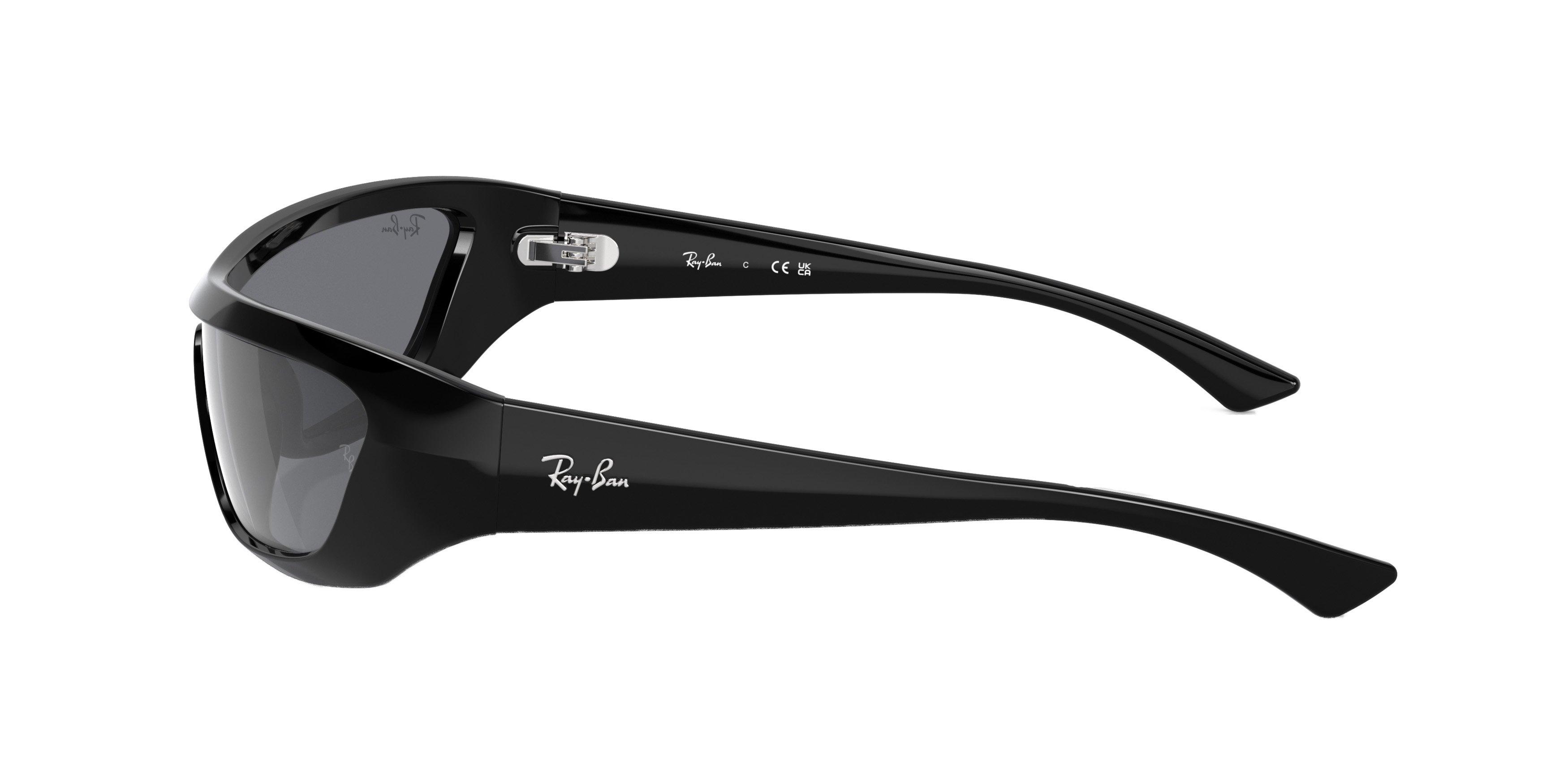 Ray-Ban Xan Sunglasses - BLACK/GREY Thumbnail View 5