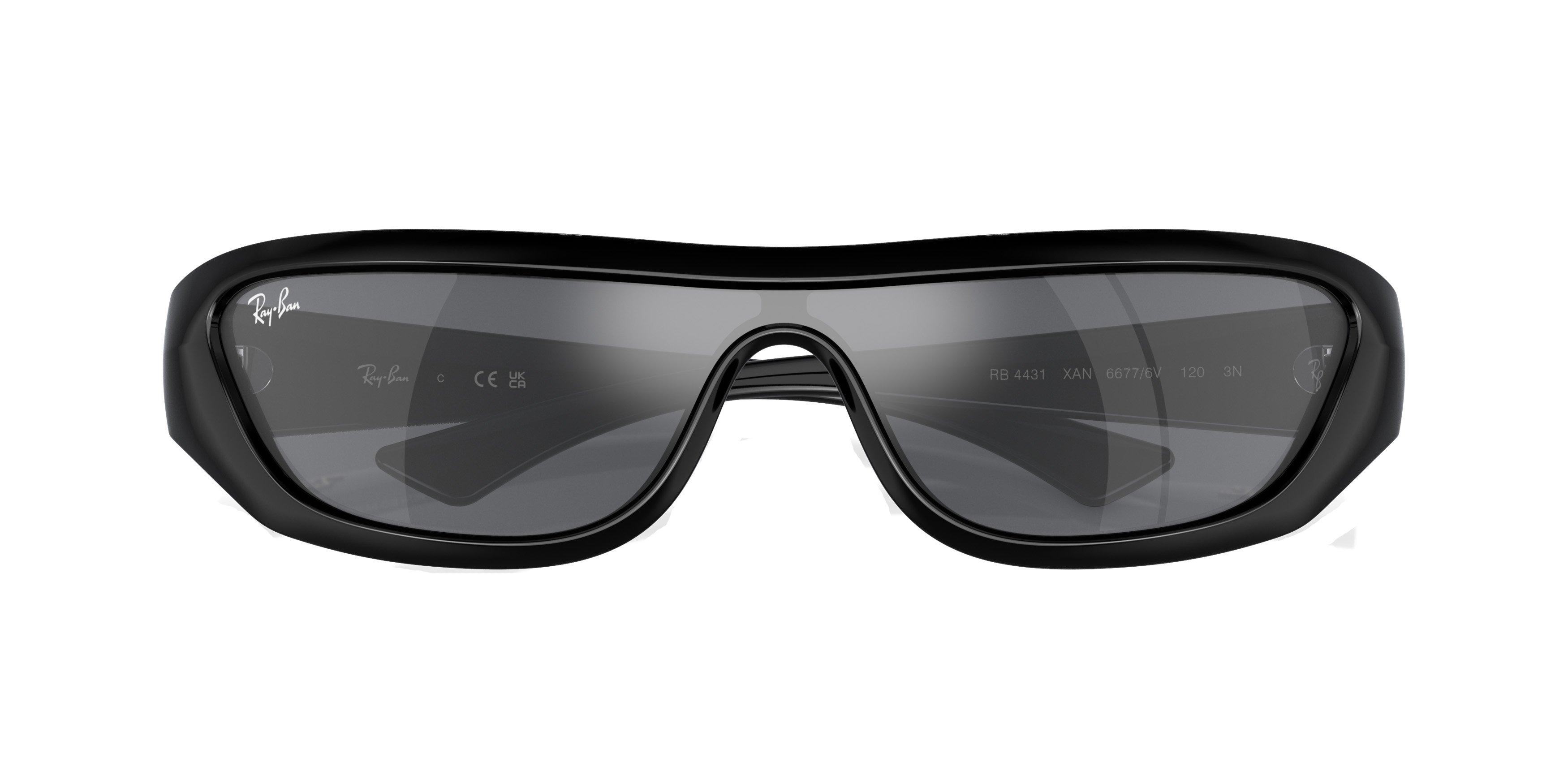 Ray-Ban Xan Sunglasses - BLACK/GREY Thumbnail View 6
