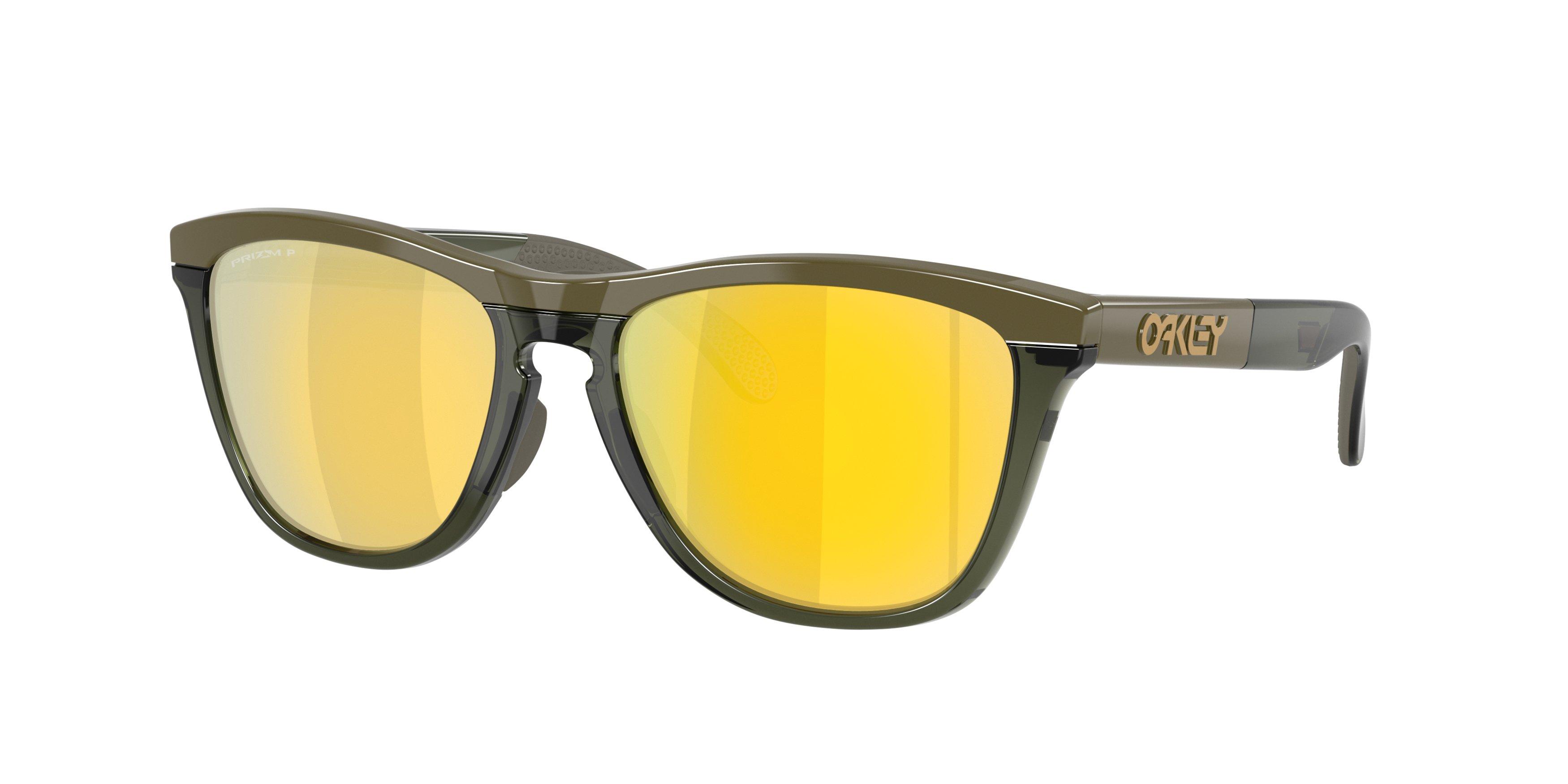 Oakley Frogskins Range XL Prizm 24K Polarized Sunglasses &ndash; Dark Brush/Olive Ink - OLIVE Thumbnail View 1