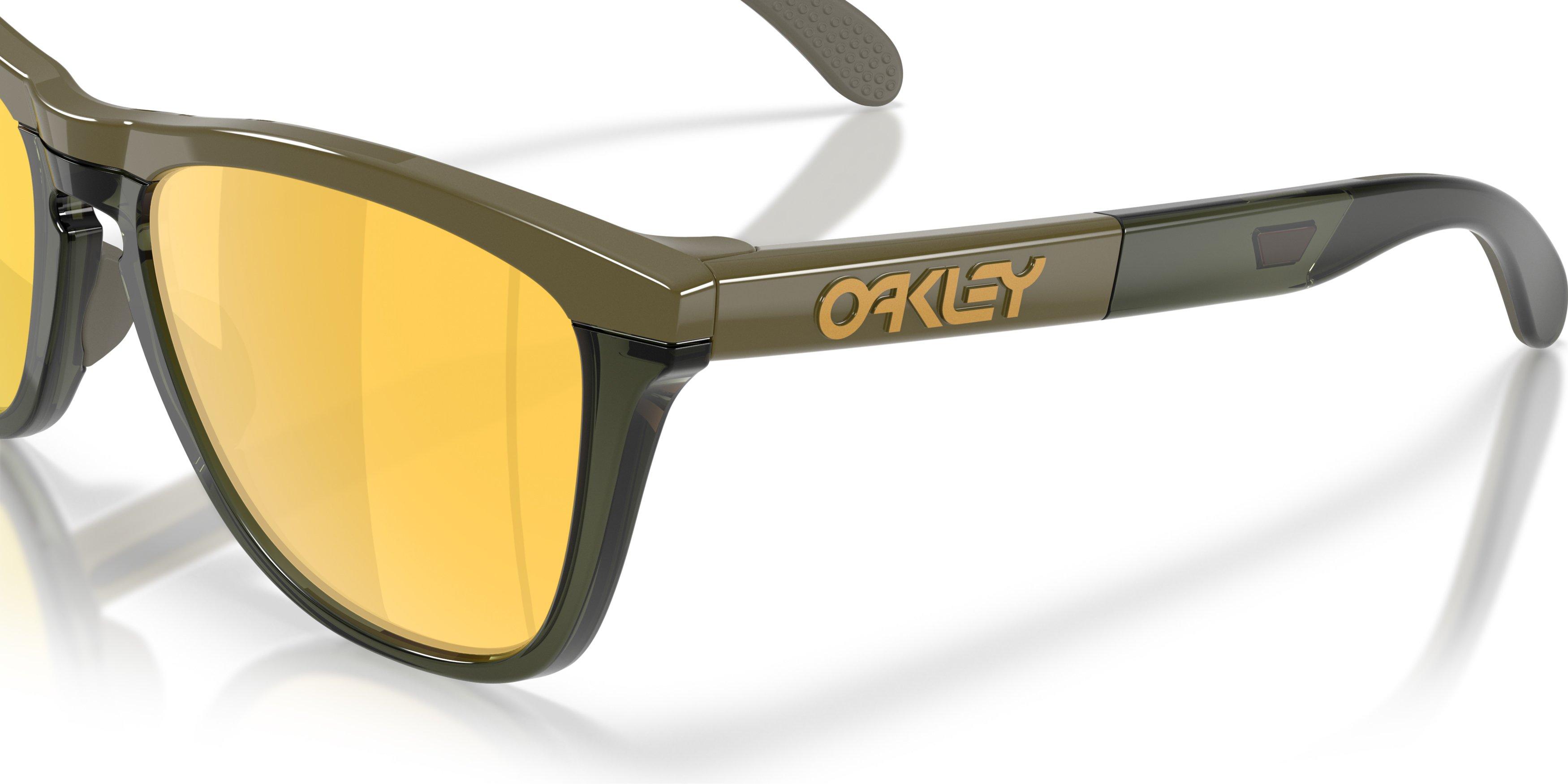Oakley Frogskins Range XL Prizm 24K Polarized Sunglasses &ndash; Dark Brush/Olive Ink - OLIVE Thumbnail View 4