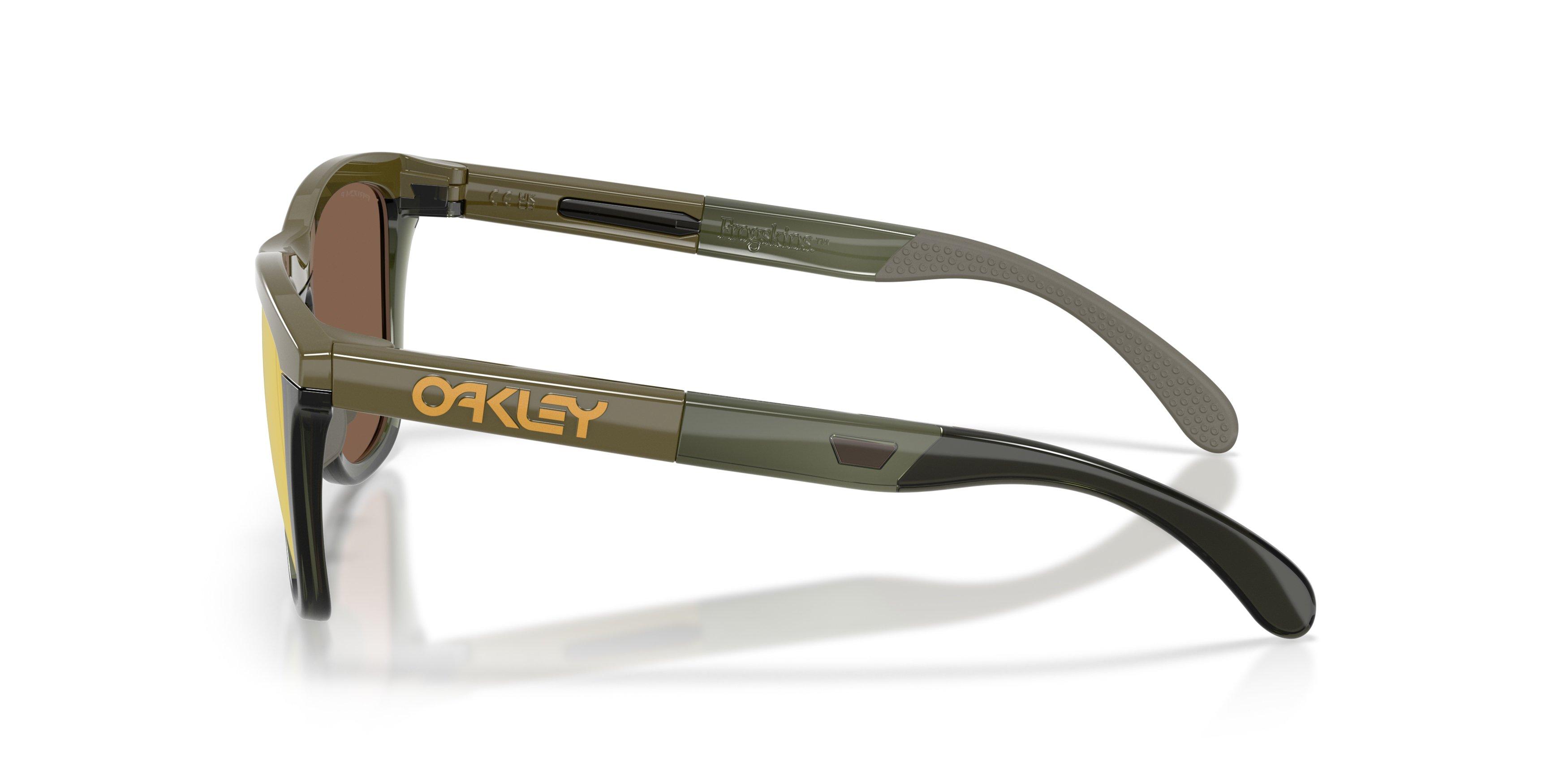 Oakley Frogskins Range XL Prizm 24K Polarized Sunglasses &ndash; Dark Brush/Olive Ink - OLIVE Thumbnail View 6