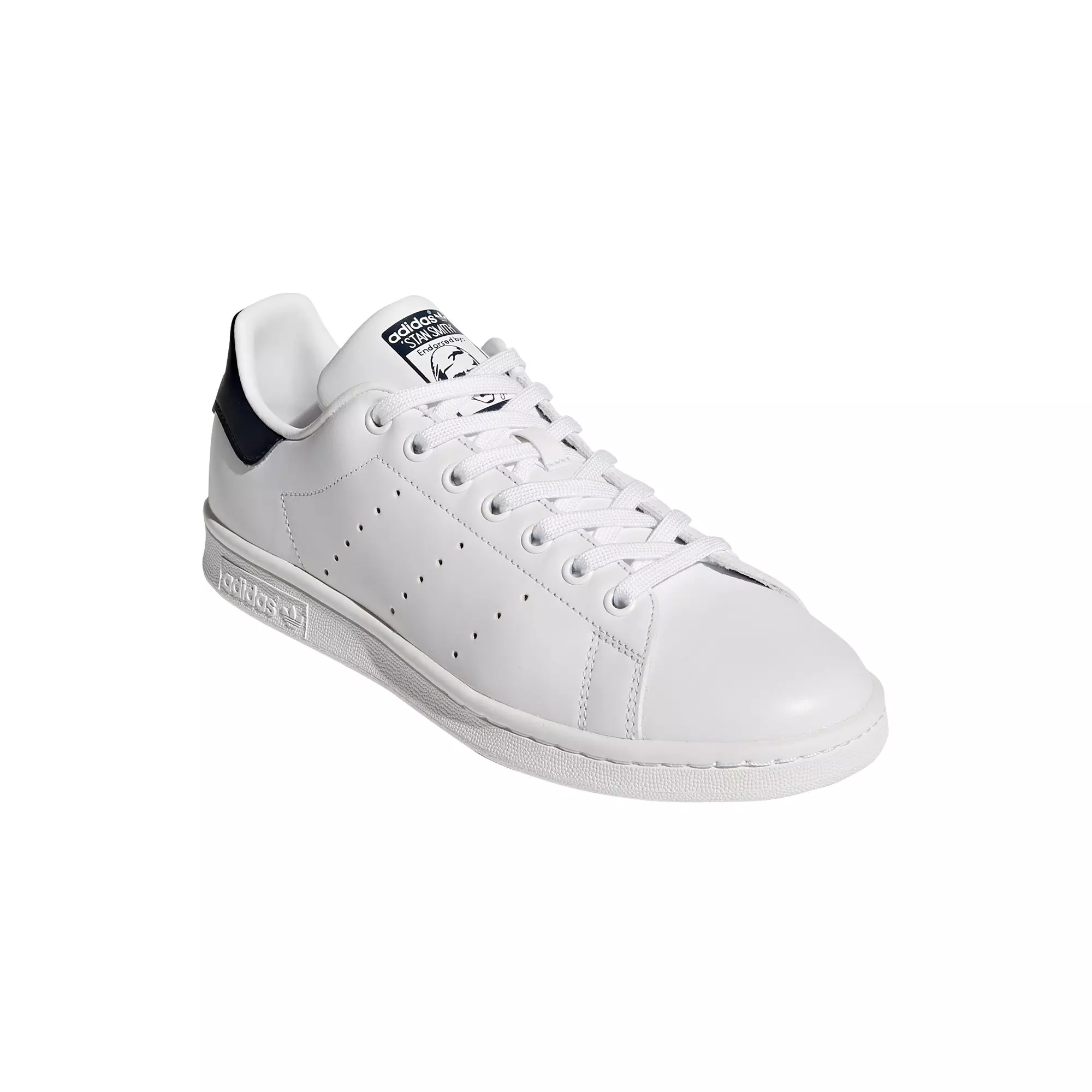 adidas Stan Smith "Core White/Blue" Men's Shoe - WHITE/BLUE