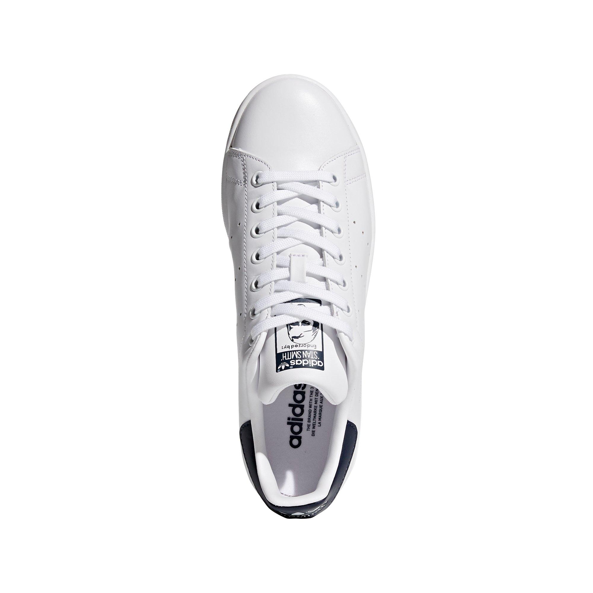adidas Stan Smith "Core White/Blue" Men's Shoe - WHITE/BLUE