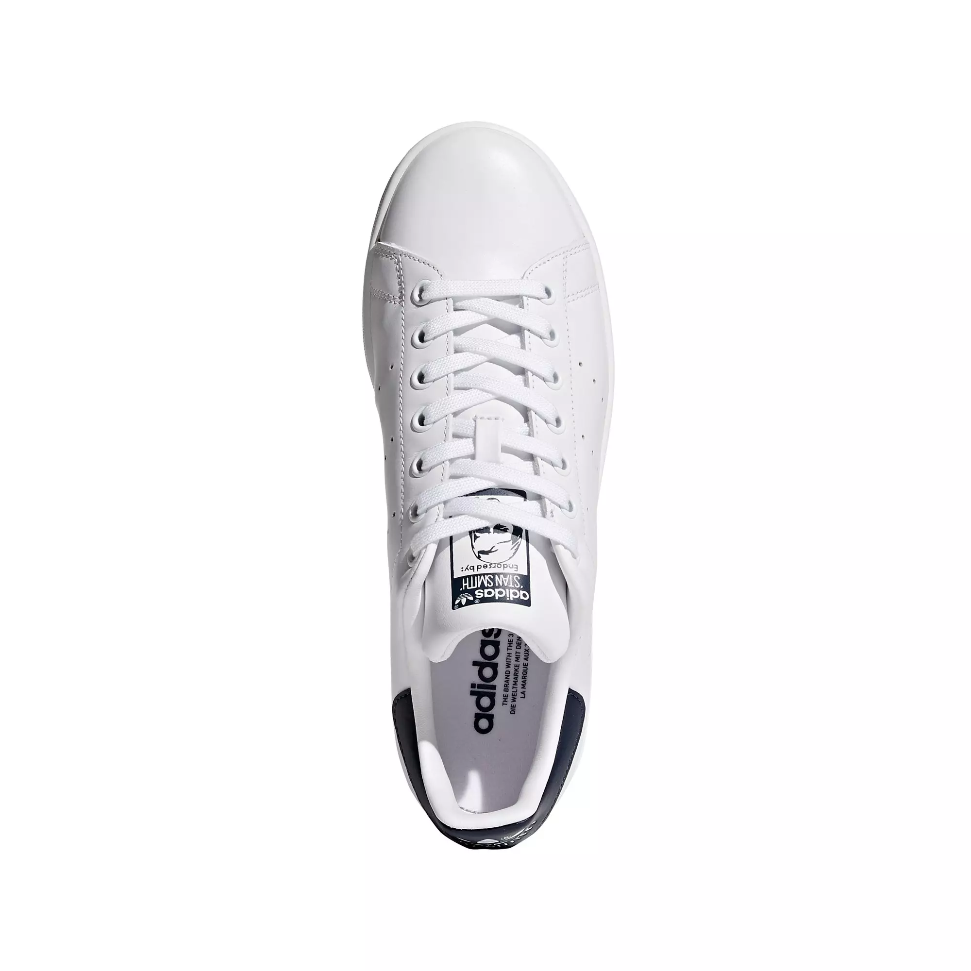 adidas Stan Smith "Core White/Blue" Men's Shoe - WHITE/BLUE