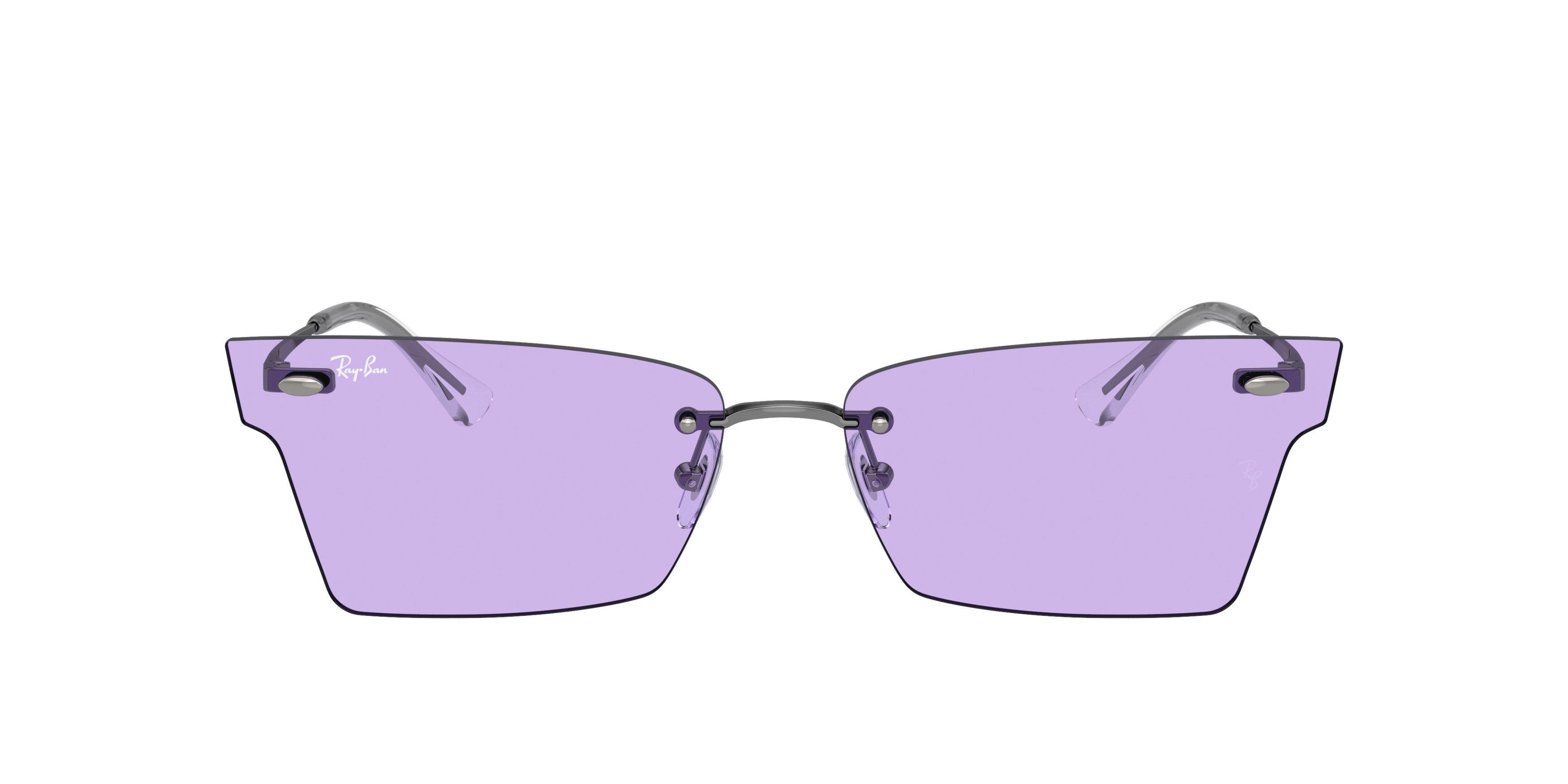 Ray-Ban Xime Sunglasses - GREY/PURPLE Thumbnail View 3