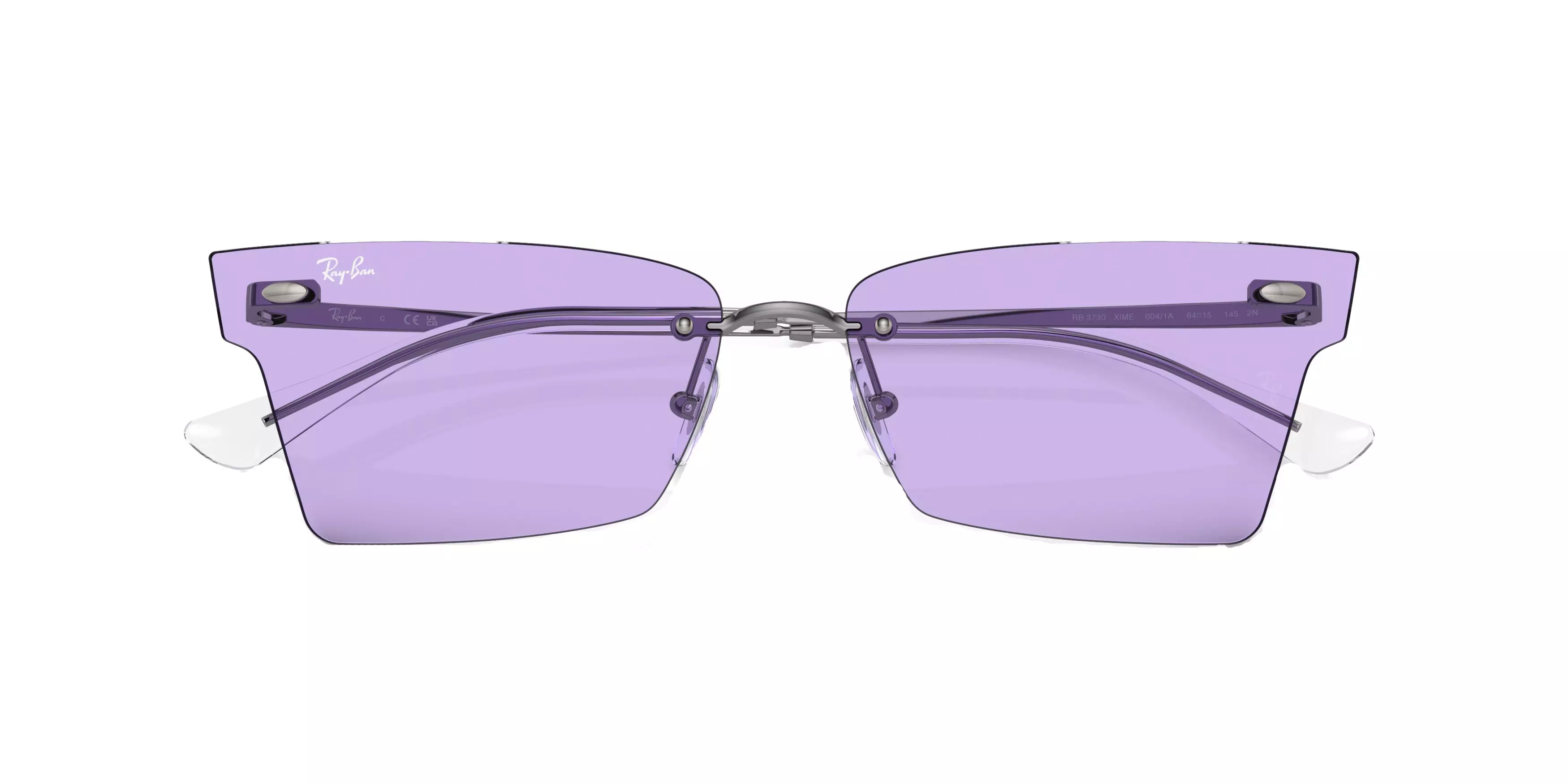 Ray-Ban Xime Sunglasses - GREY/PURPLE