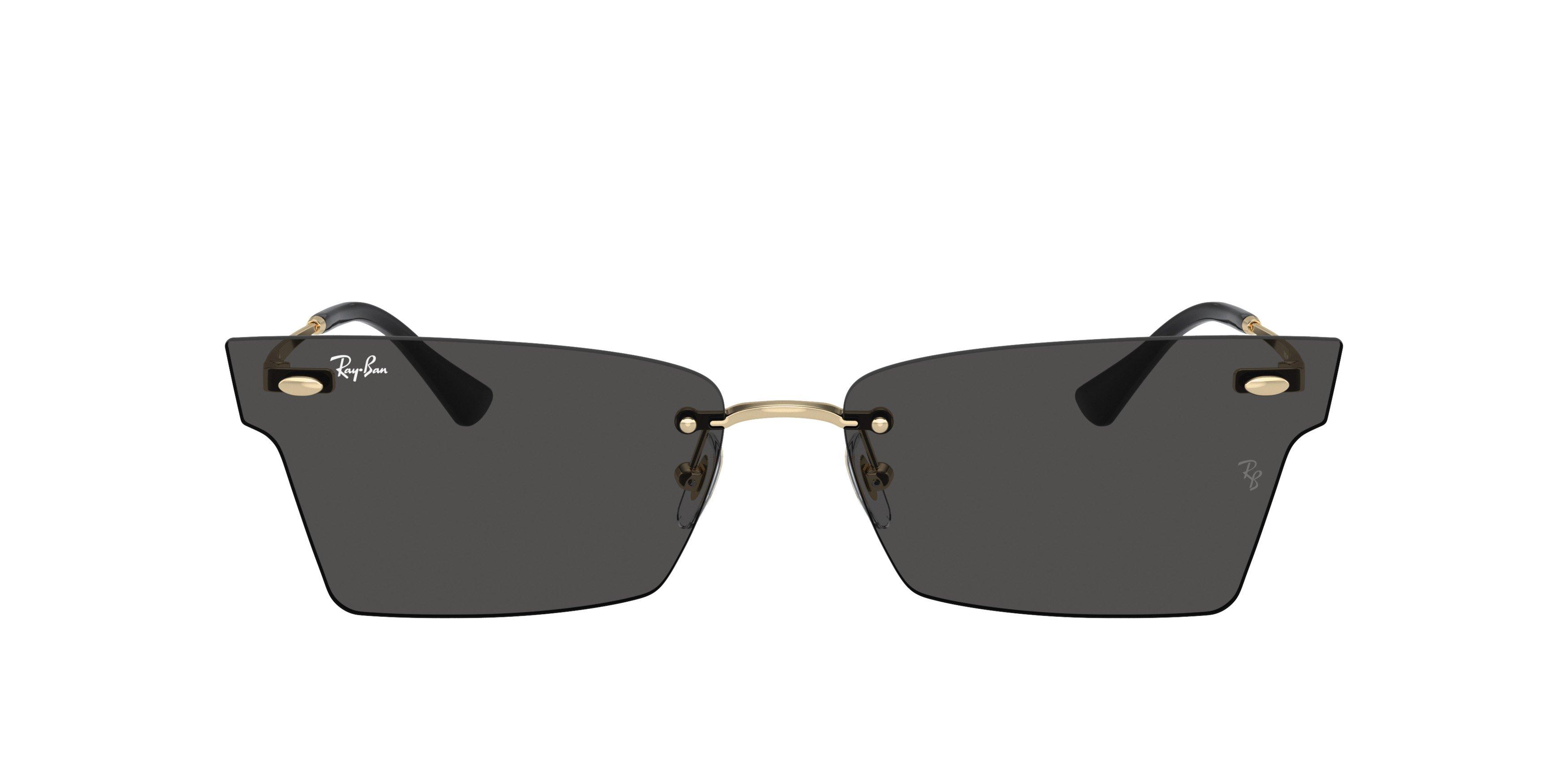 Ray-Ban Xime Sunglasses - GOLD/GREY Thumbnail View 3