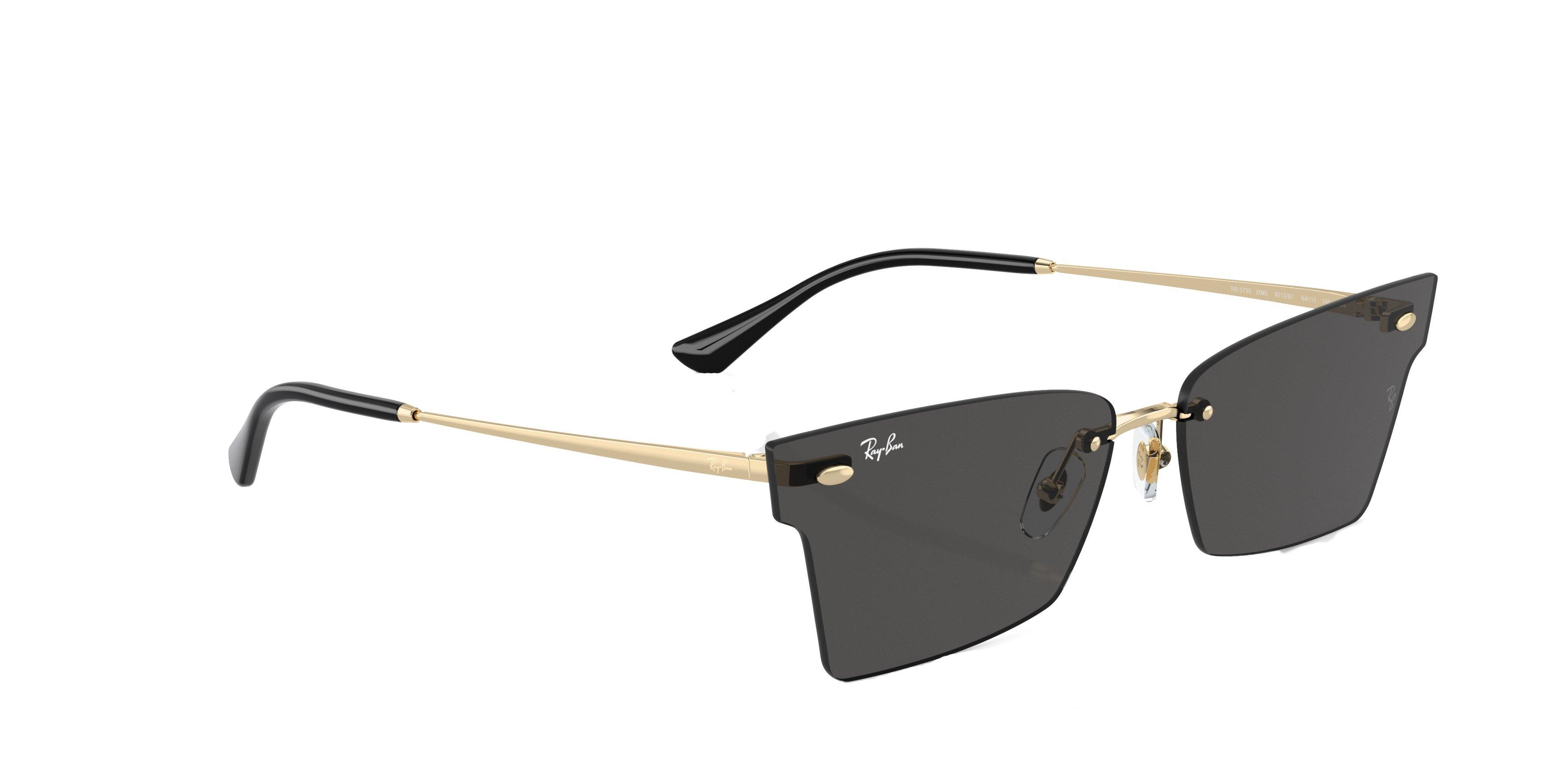 Ray-Ban Xime Sunglasses - GOLD/GREY Thumbnail View 4