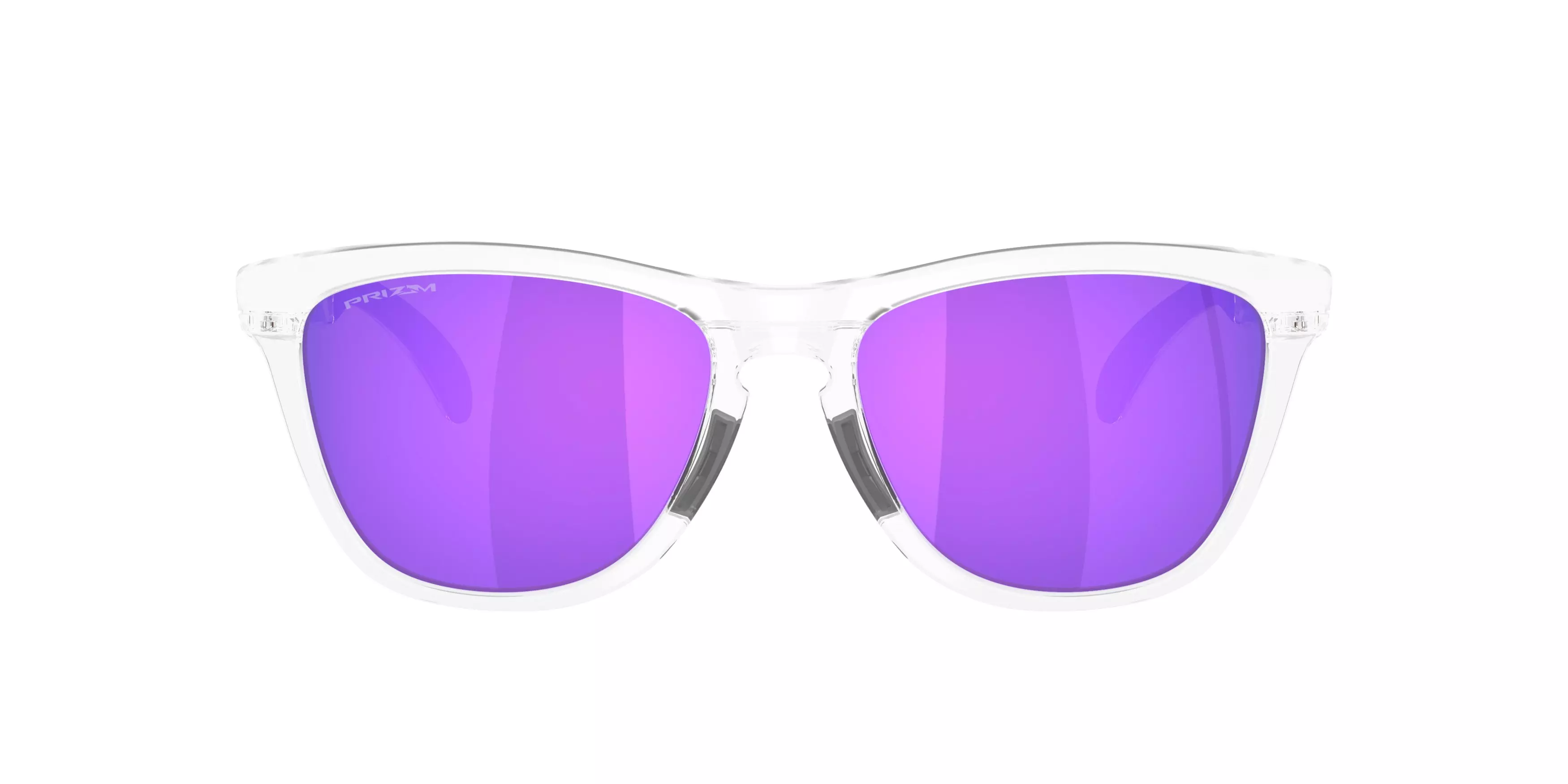 Oakley Frogskins Range XL Prizm Violet Sunglasses – Matte Clear - PURPLE