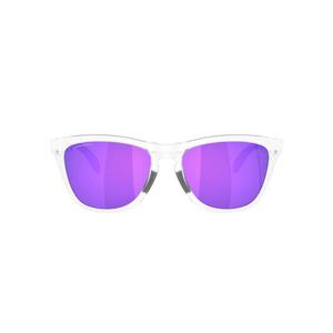 Oakley Frogskins Range XL Prizm Violet Sunglasses – Matte Clear