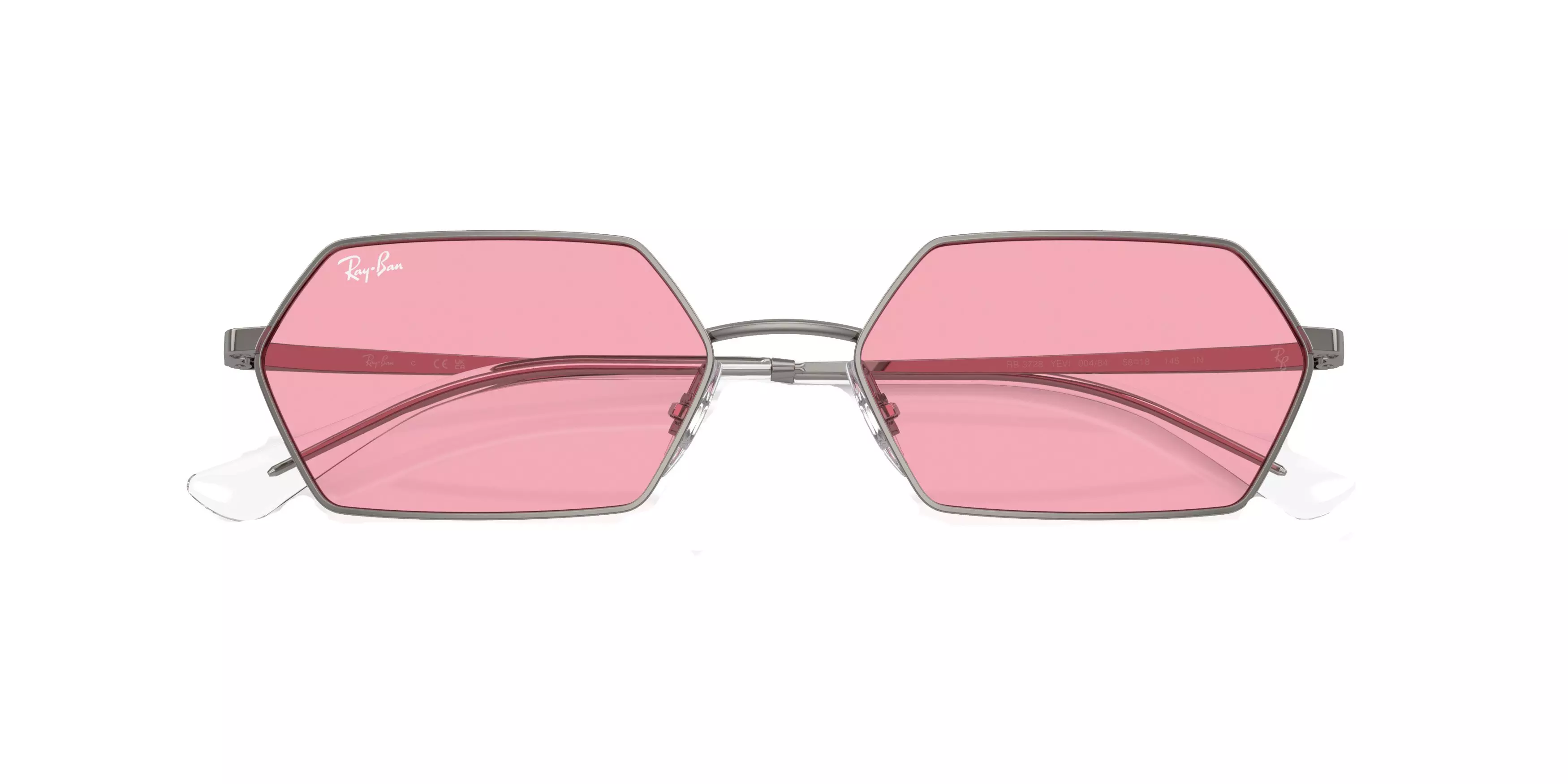 Ray-Ban Yevi Sunglasses - GREY/PINK